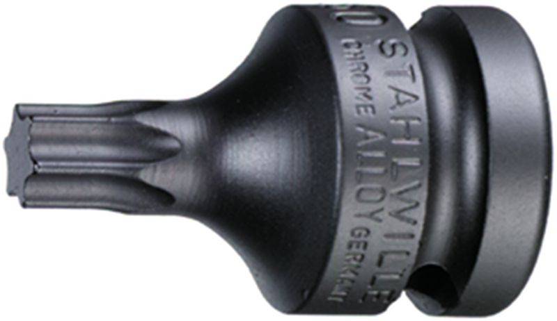 Sur l'image, on peut voir un embout noir portant l'inscription « STAHLWILLE ALLOY GERMANY ».