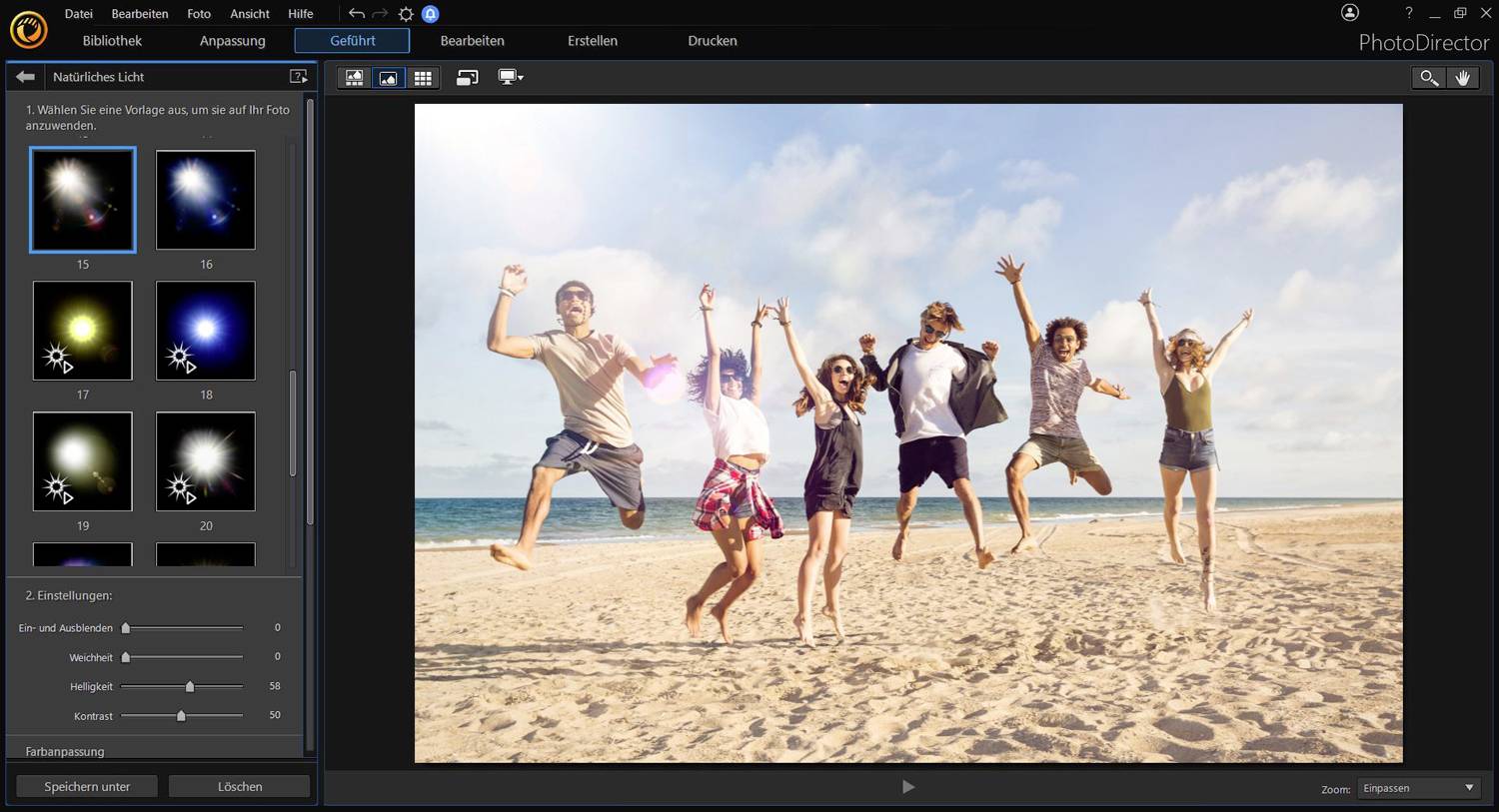 Cyberlink PhotoDirector 13 Ultra version complète, 1 licence Windows Logiciel de retouche photo