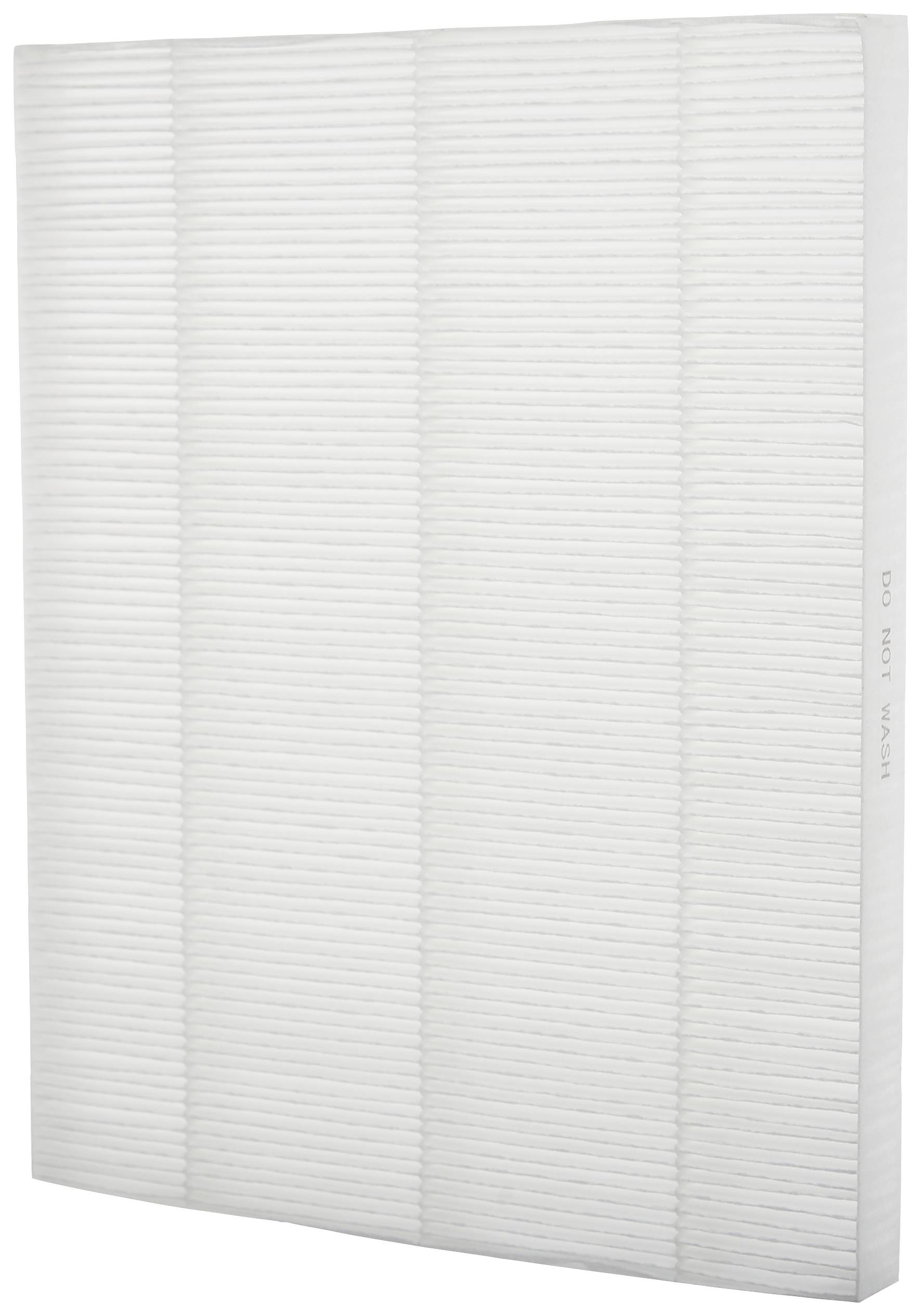 Un filtre HEPA blanc rectangulaire. Adapté pour les purificateurs d'air, il sert à éliminer les particules et les polluants de l'air.