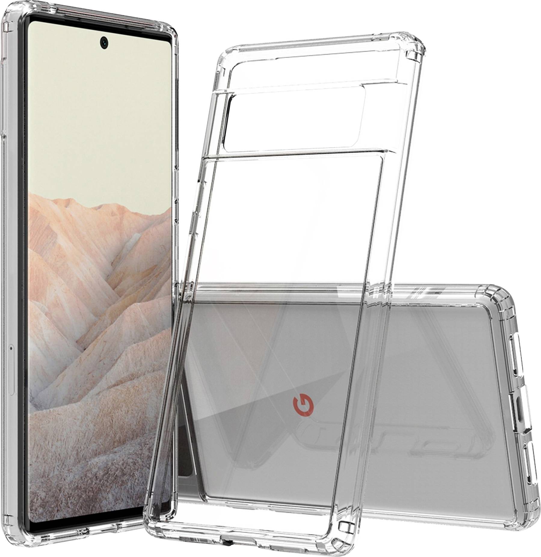 JT Berlin Pankow Clear Coque arrière Google Pixel 6 Pro transparent résistant aux chocs 4260464228037