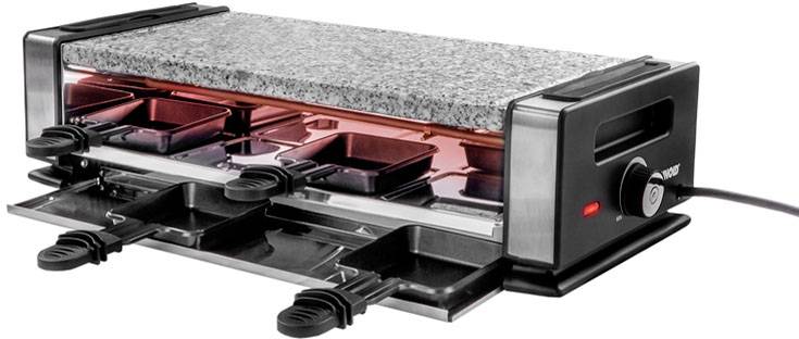 Unold Appareil à raclette noir, acier inoxydable