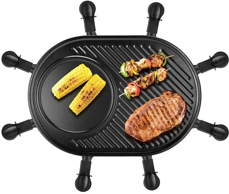 Unold Gourmet Appareil à raclette noir