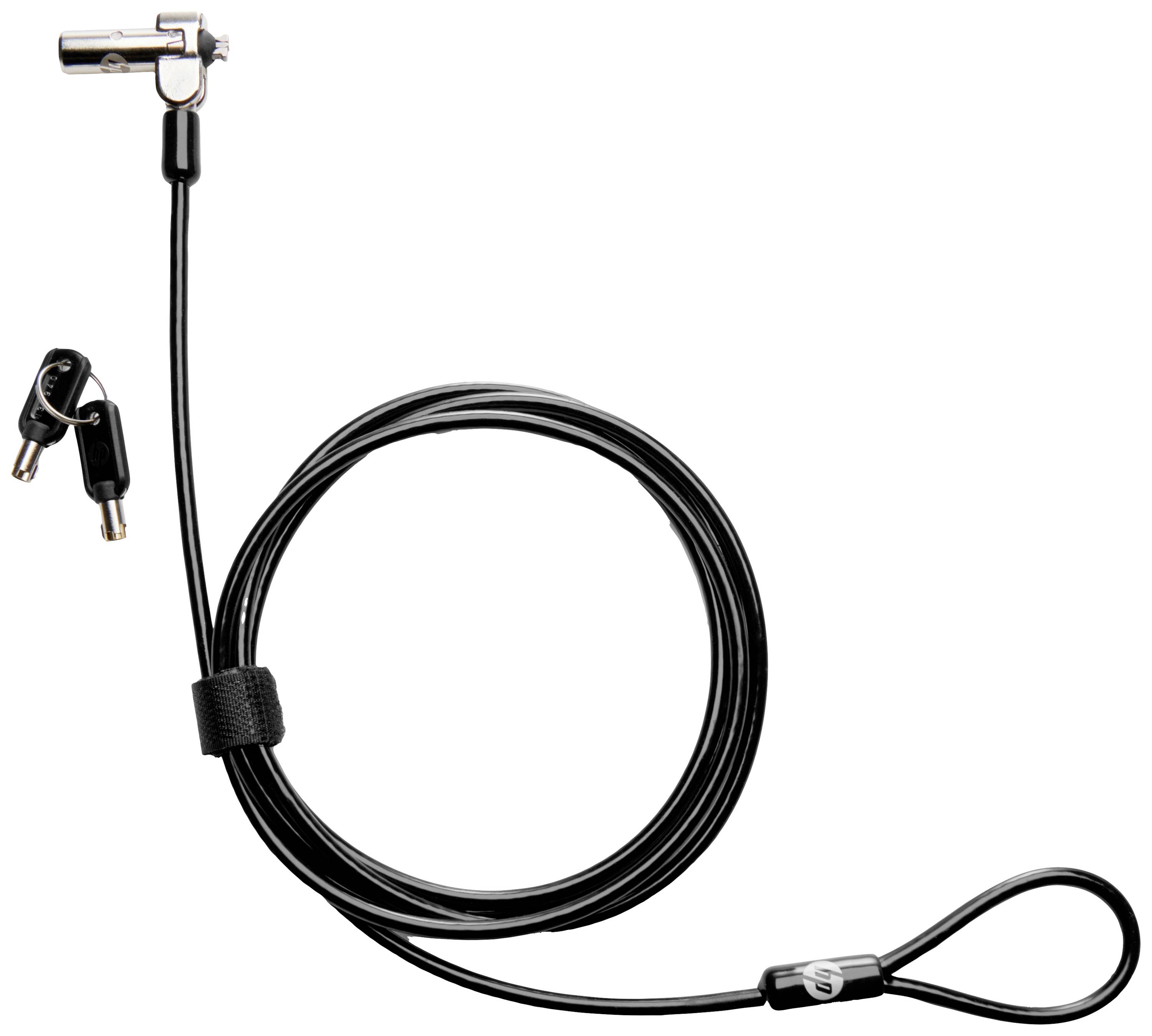 HP Antivol pour ordinateur portable fermeture à clé avec 2 clés 1.83 m 1AJ39AA