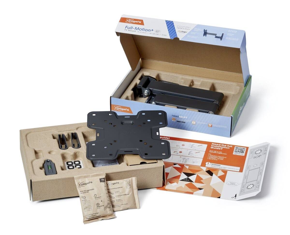 Vogel's TVM 3245 Support mural TV 48,3 cm (19") - 109,2 cm (43") mobile, inclinable