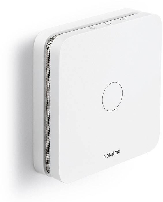 Netatmo NE1033ZZ Détecteur de monoxyde de carbone autonomie 10 ans à pile(s) Gaz détecté monoxyde de carbone