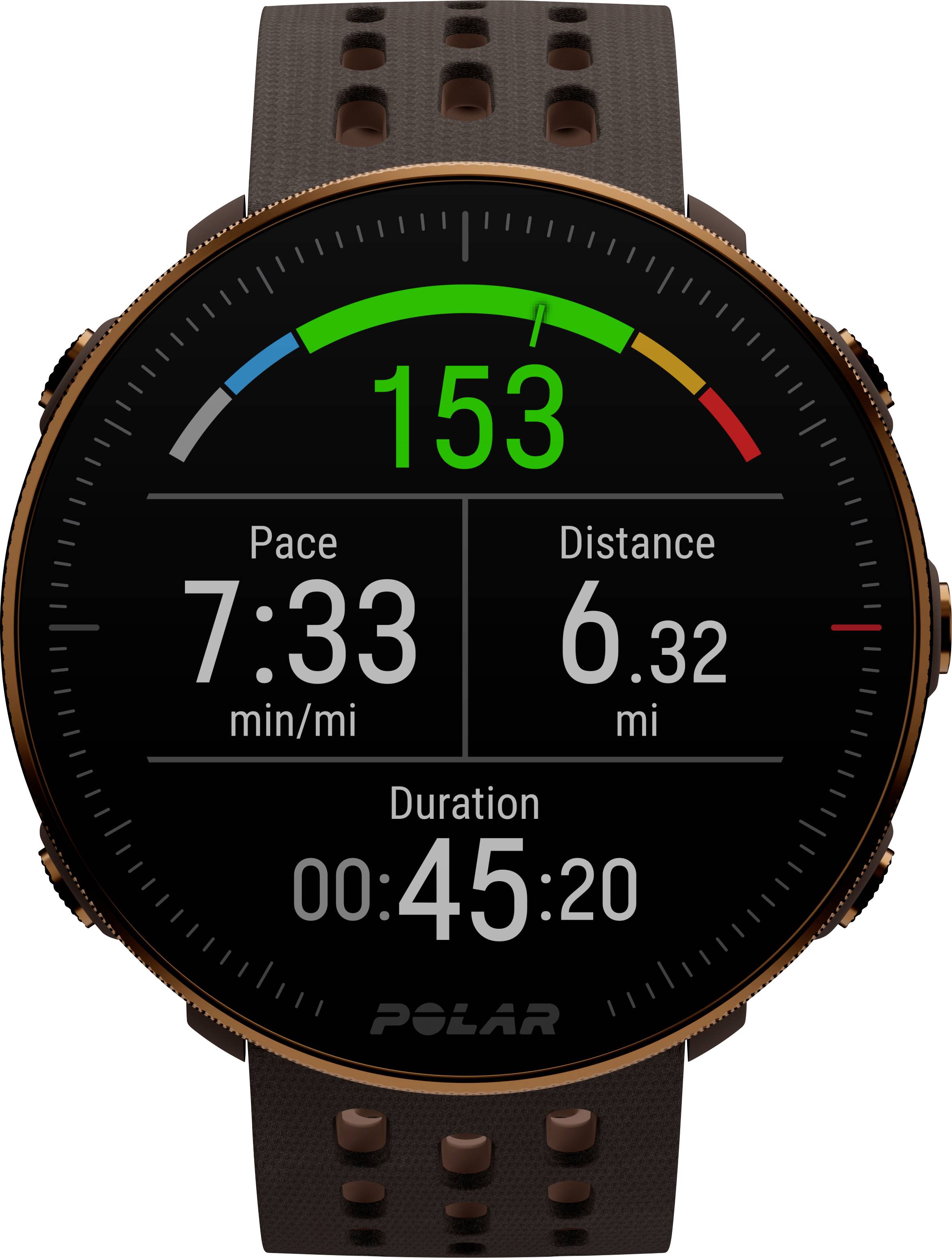 Polar Vantage M2 Montre connectée S/L marron