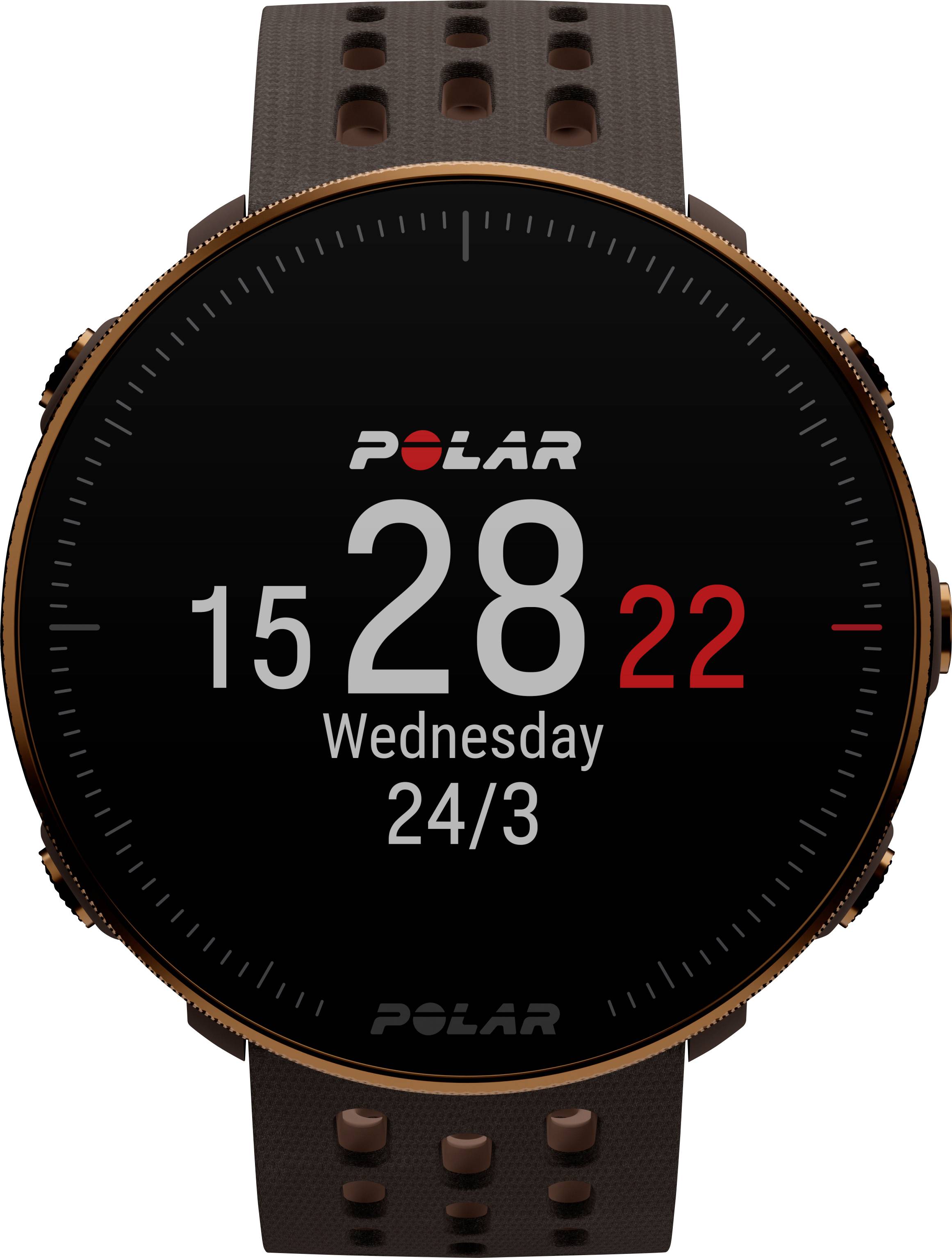Polar Vantage M2 Montre connectée S/L marron