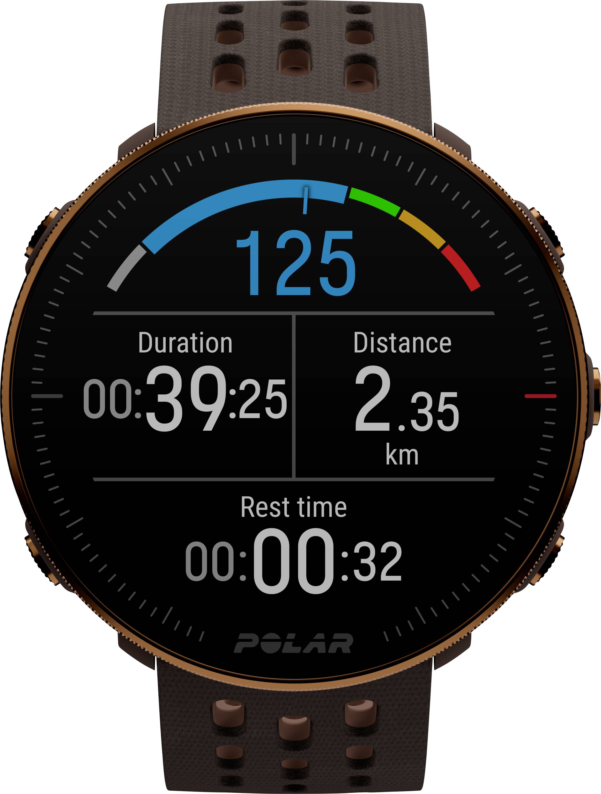 Polar Vantage M2 Montre connectée S/L marron
