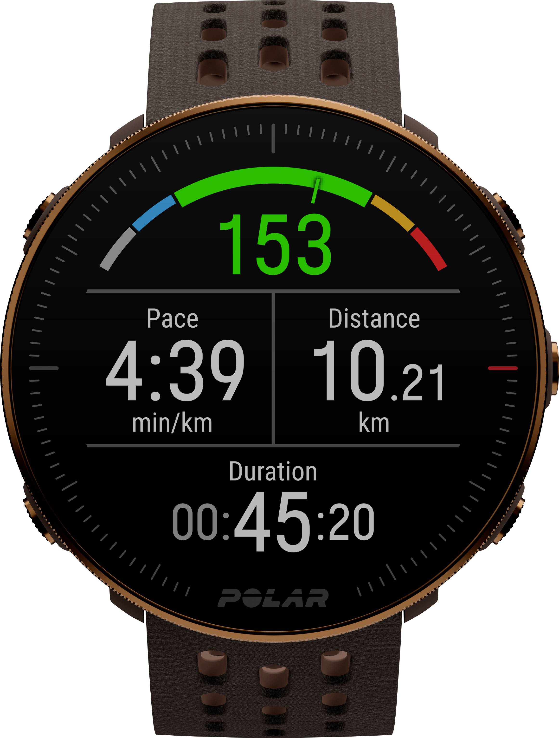 Polar Vantage M2 Montre connectée S/L marron
