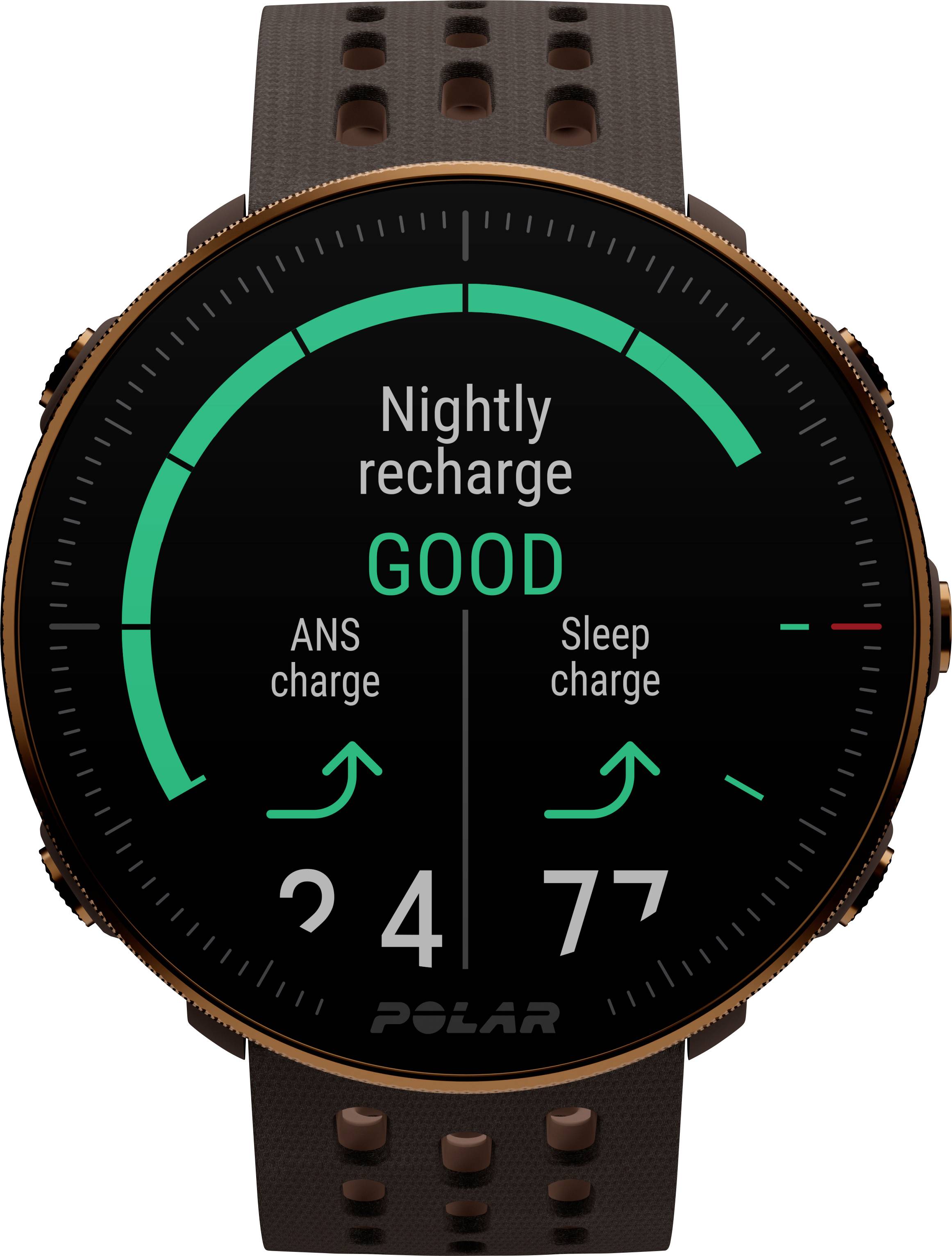 Polar Vantage M2 Montre connectée S/L marron