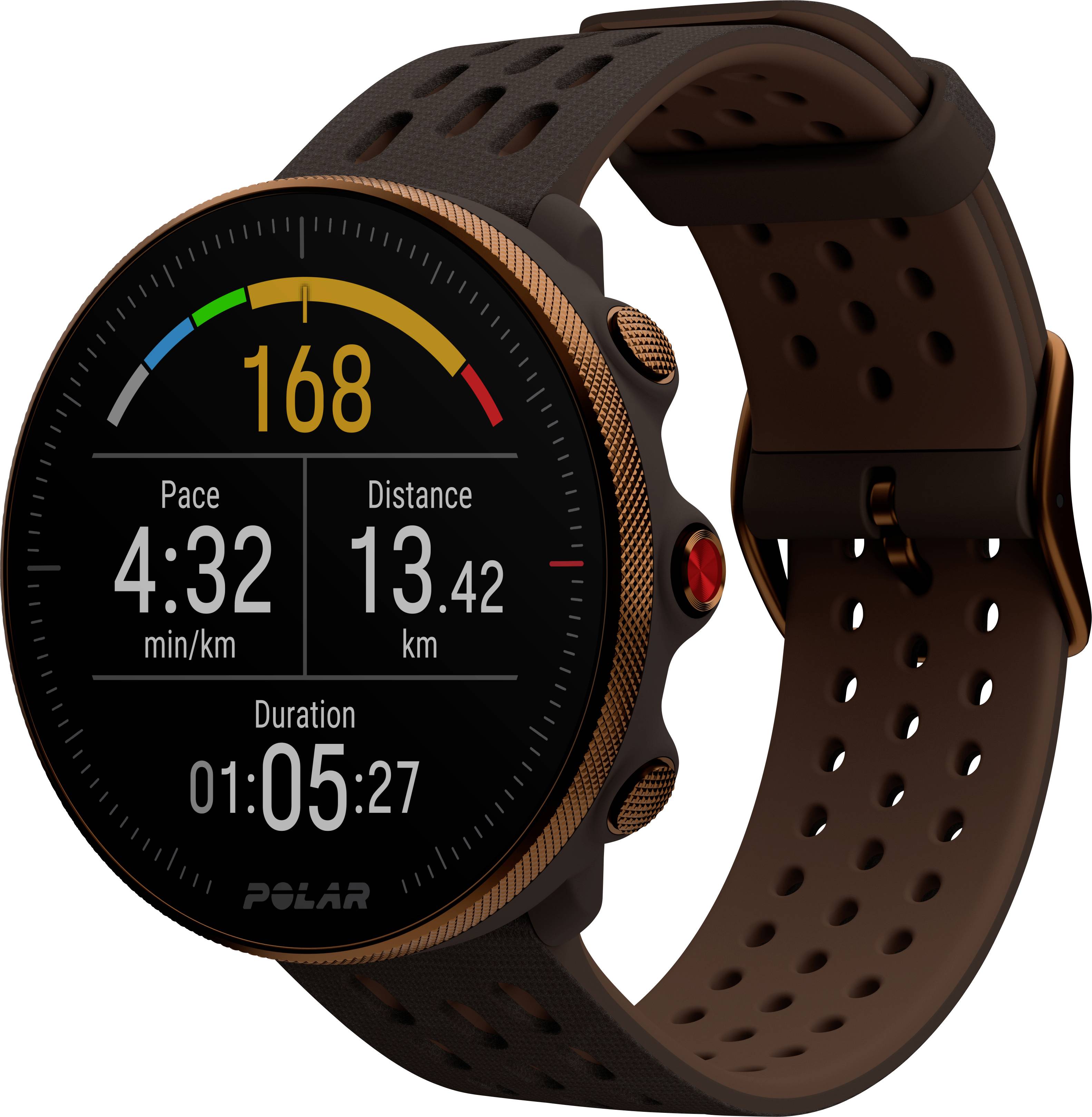 Polar Vantage M2 Montre connectée S/L marron