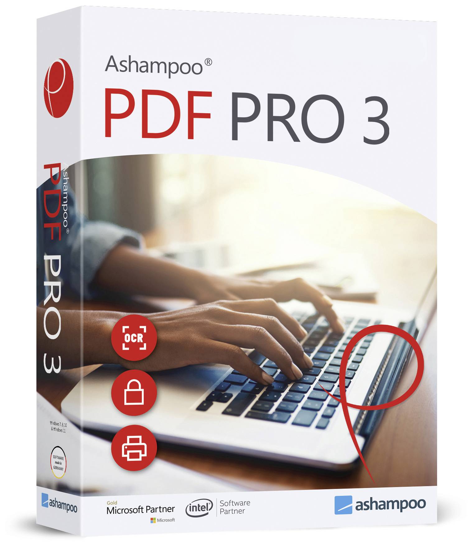 Ashampoo PDF Pro 3 version complète, 1 licence Windows Logiciel PDF