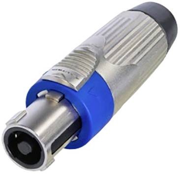 Neutrik NLT4FXX Connecteur argent, bleu 1 pc(s)