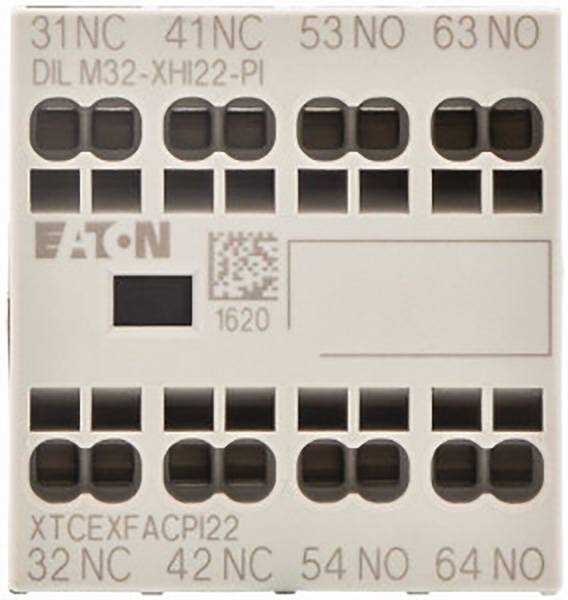 Eaton DILM32-XHI22-PI Bloc de contacts auxiliaires 2 NO (T), 2 NF (R) 4 A 1 pc(s)