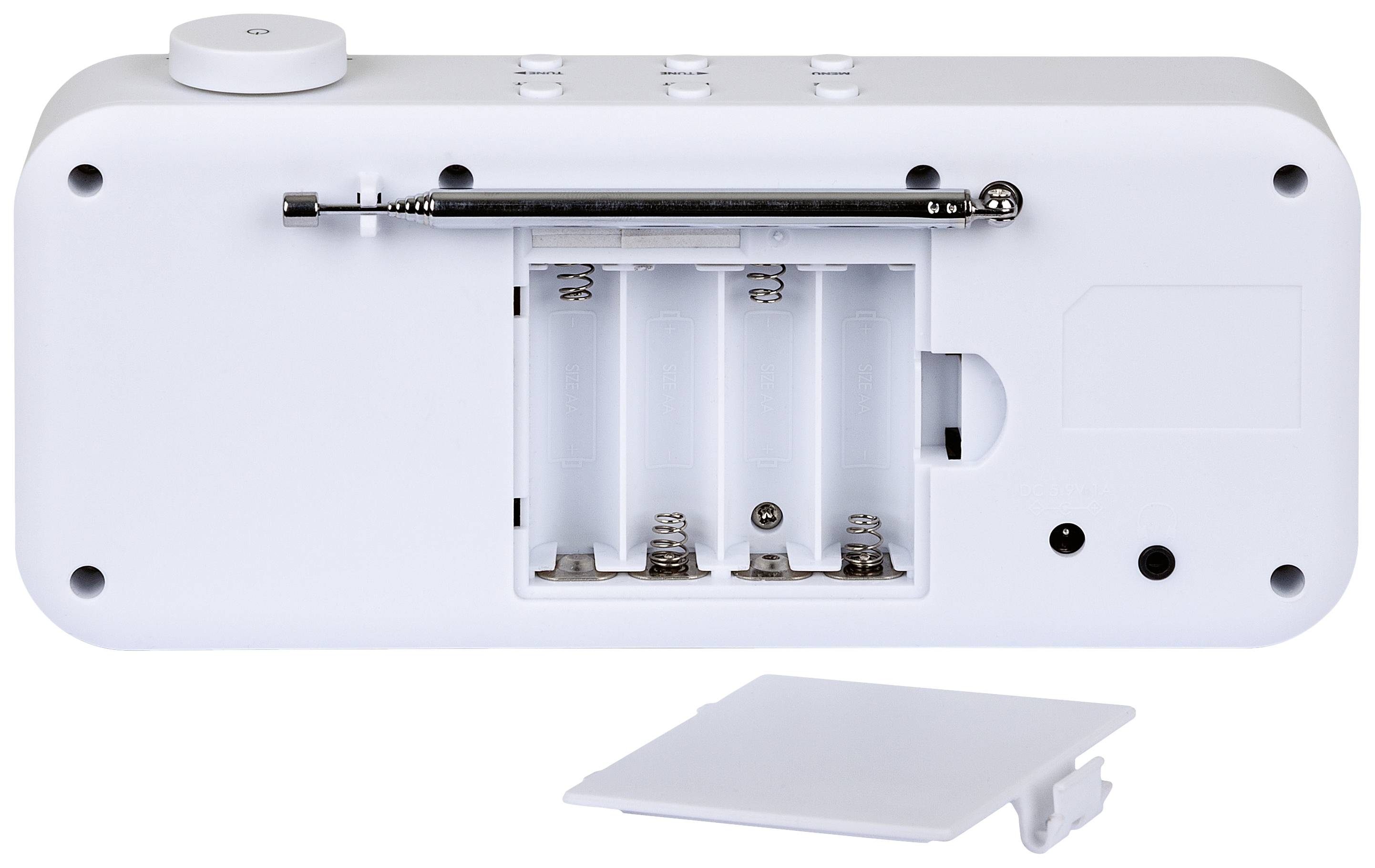 Imperial DABMAN 16 Radio de table DAB+, FM AUX fonction réveil blanc