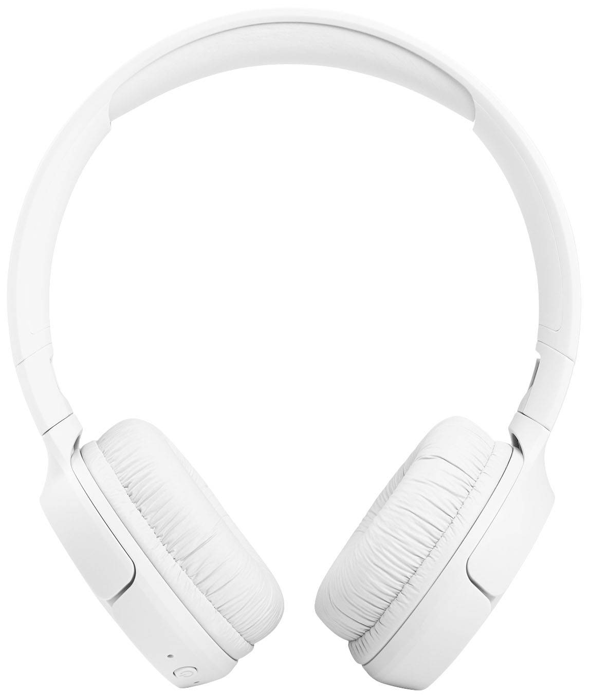 JBL Tune 510BT Casque supra-auriculaire Bluetooth blanc micro-casque, pliable, affichage de la charge de la batterie, mise en