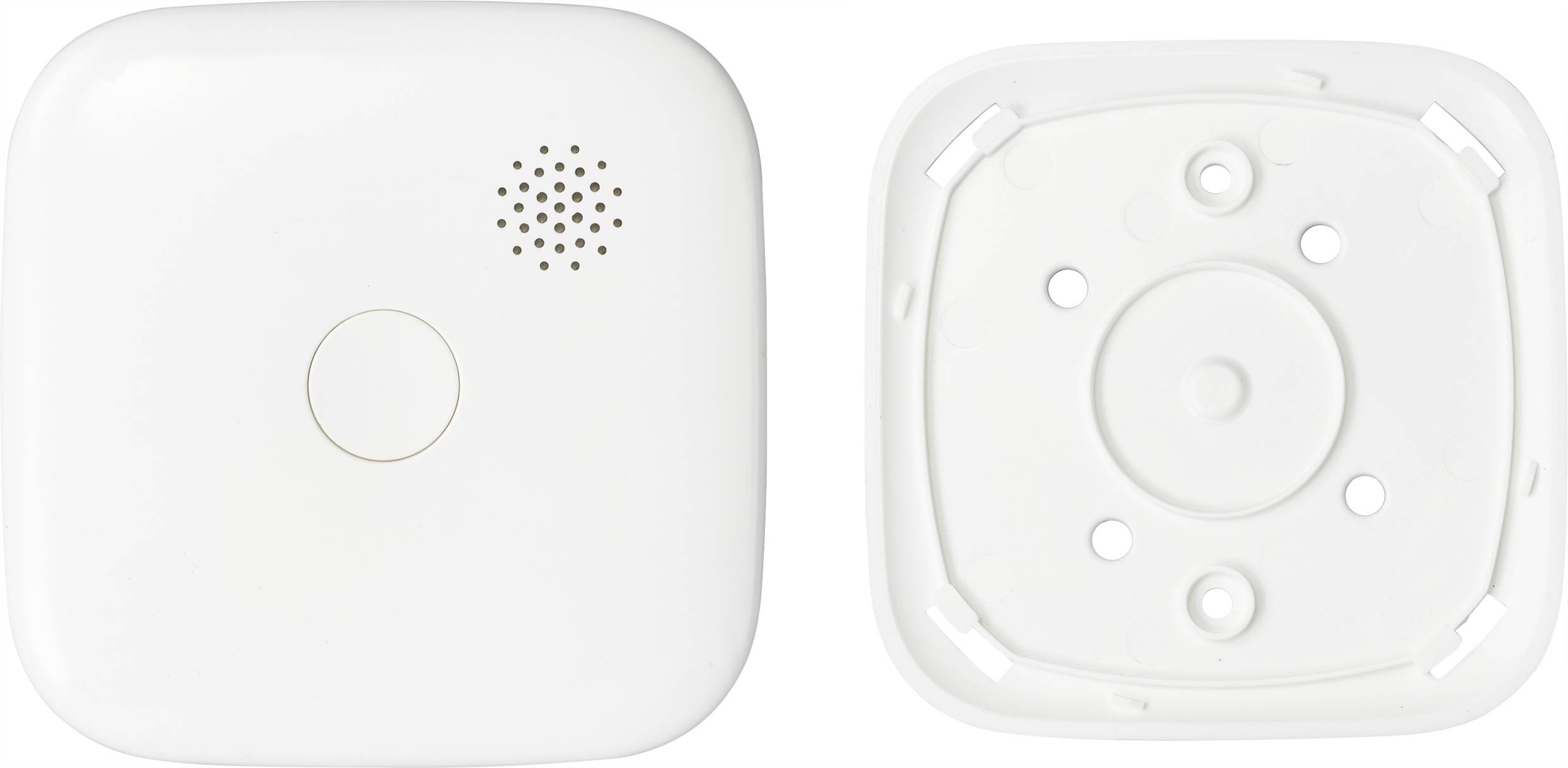 Sygonix Détecteur de fumée autonomie 10 ans à pile(s) (l x H x P) 76 x 76 x 29 mm