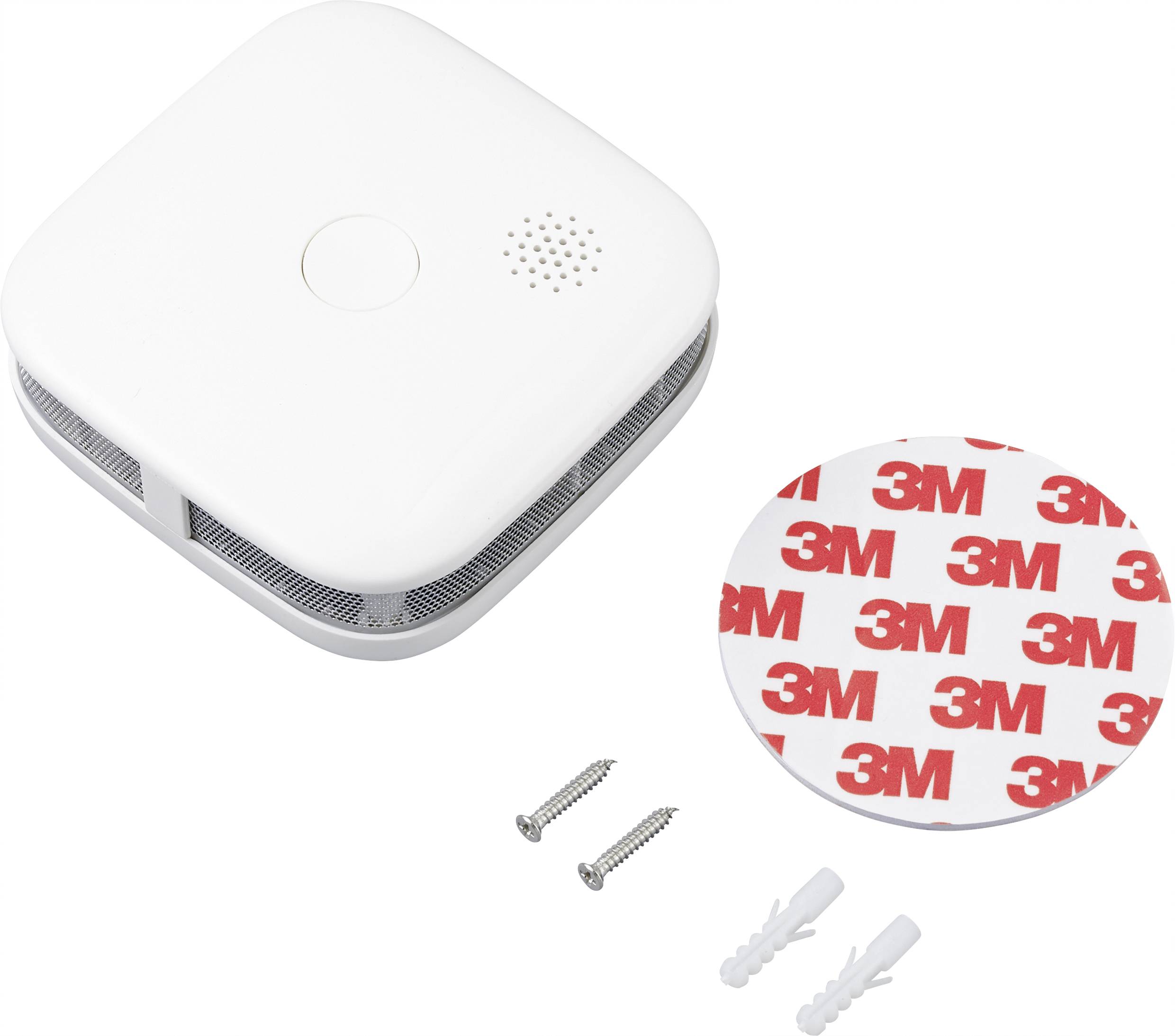 Sygonix Détecteur de fumée autonomie 10 ans à pile(s) (l x H x P) 76 x 76 x 29 mm