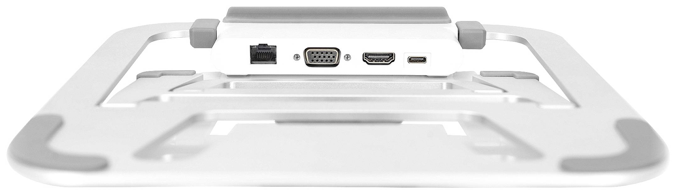 Digitus Support d'ordinateur portable pour le fonctionnement de plusieurs écrans, réglable en hauteur, fonction hub USB