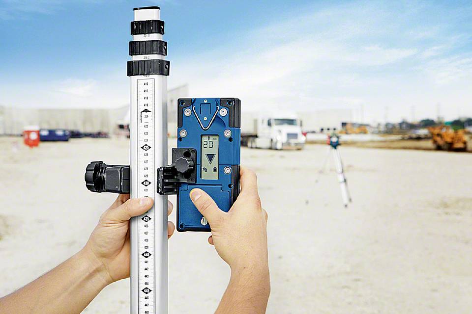 Bosch Professional 0601069T00 Récepteur pour laser rotatif Adapté pour (marque de niveaux) Bosch