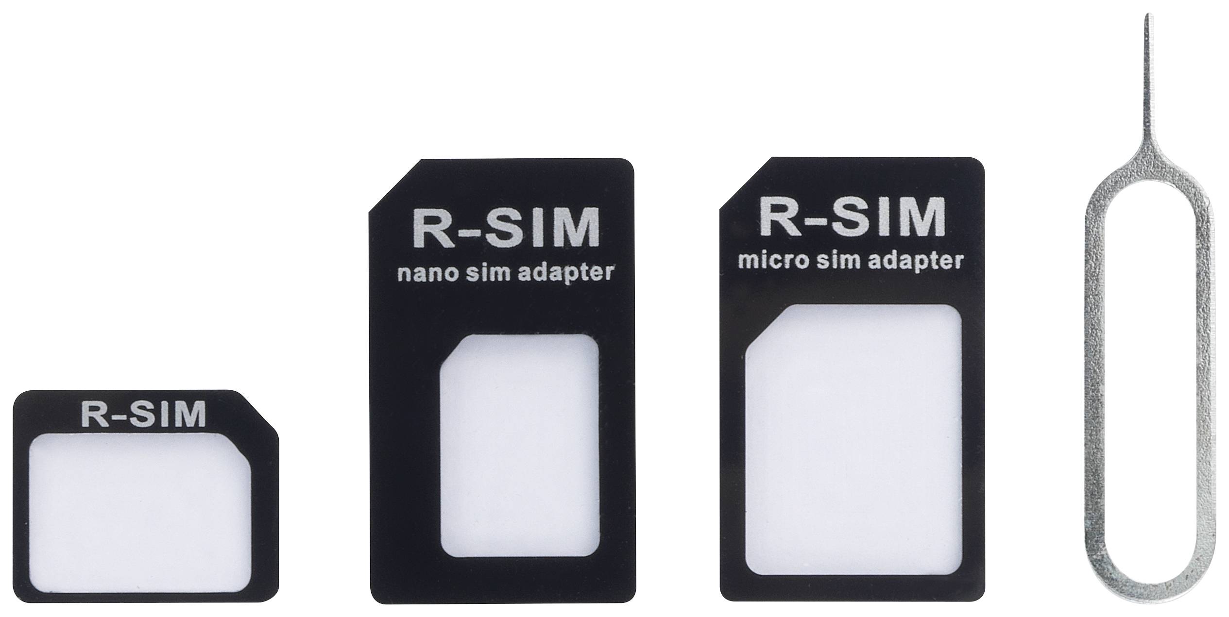 Renkforce RF-5044718 Adaptateur SIM Adapté de: Nano SIM, Micro SIM Adapté vers: Micro SIM, Standard SIM