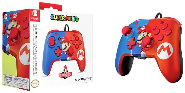 PDP 500-134-EU-C1MR-1 Manette Nintendo Switch bleu, rouge
