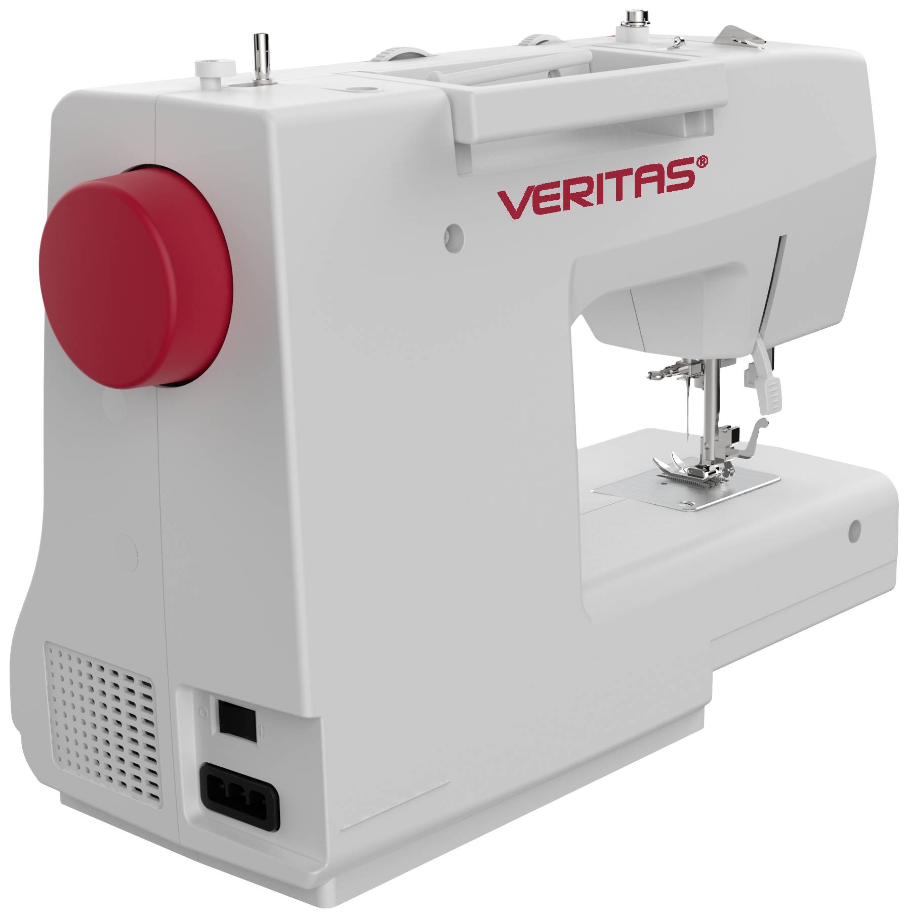 Veritas Machine à coudre bras libre Anna blanc, rouge