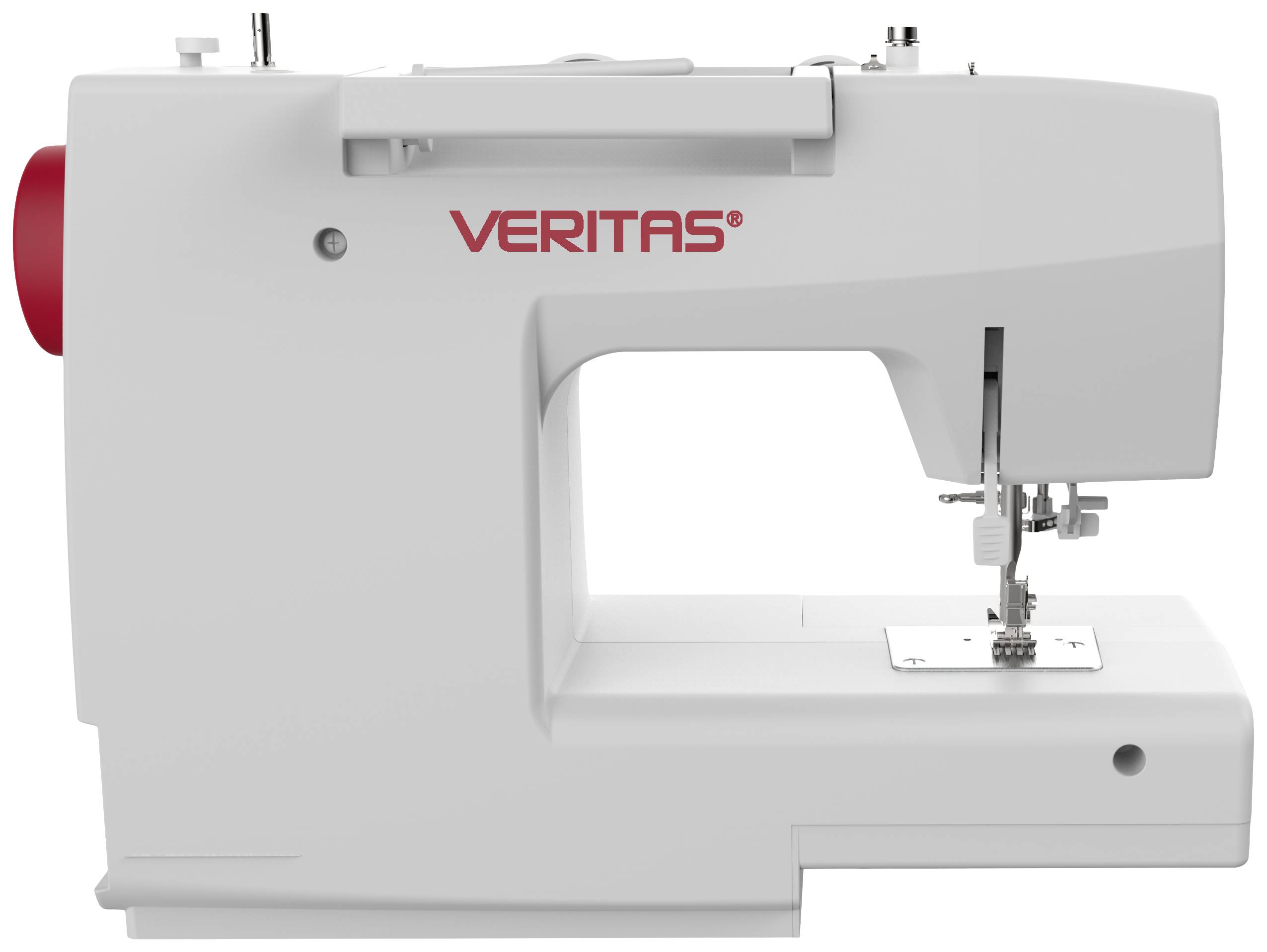 Veritas Machine à coudre bras libre Anna blanc, rouge