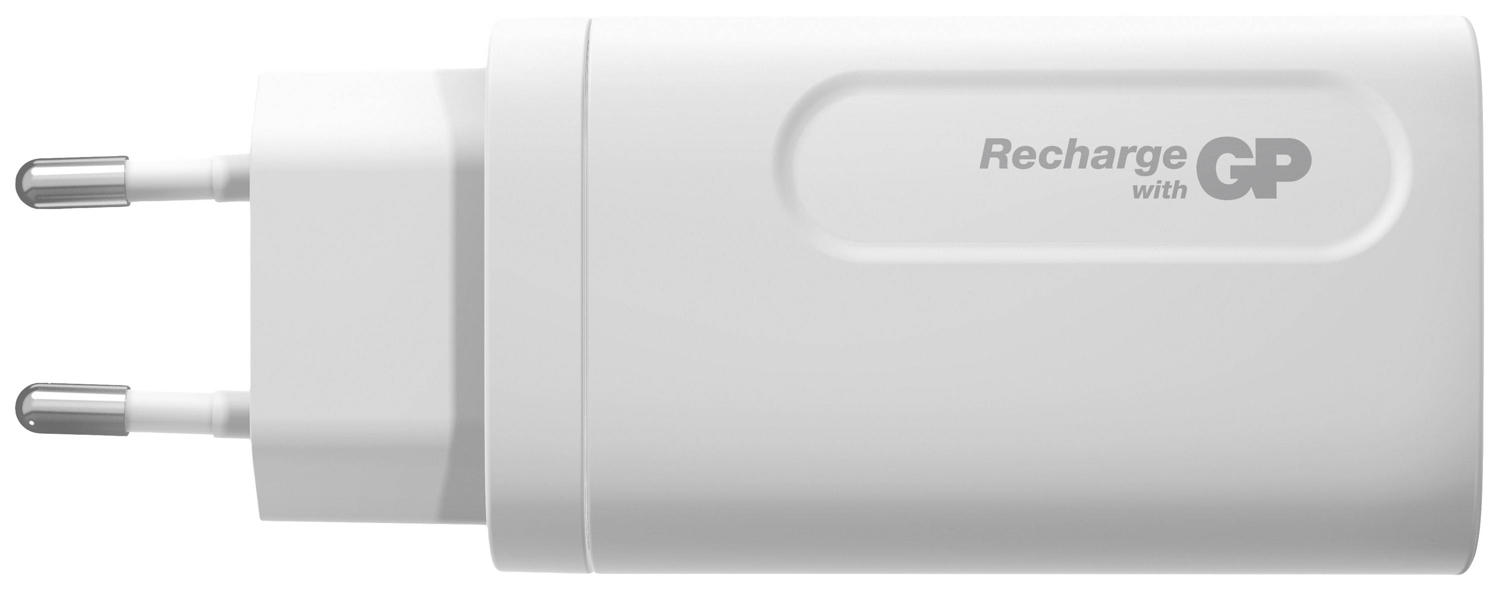 Chargeur USB GP GPWCGM3AWHUSB254 3 x 1x USB-A, 2x USB-C®