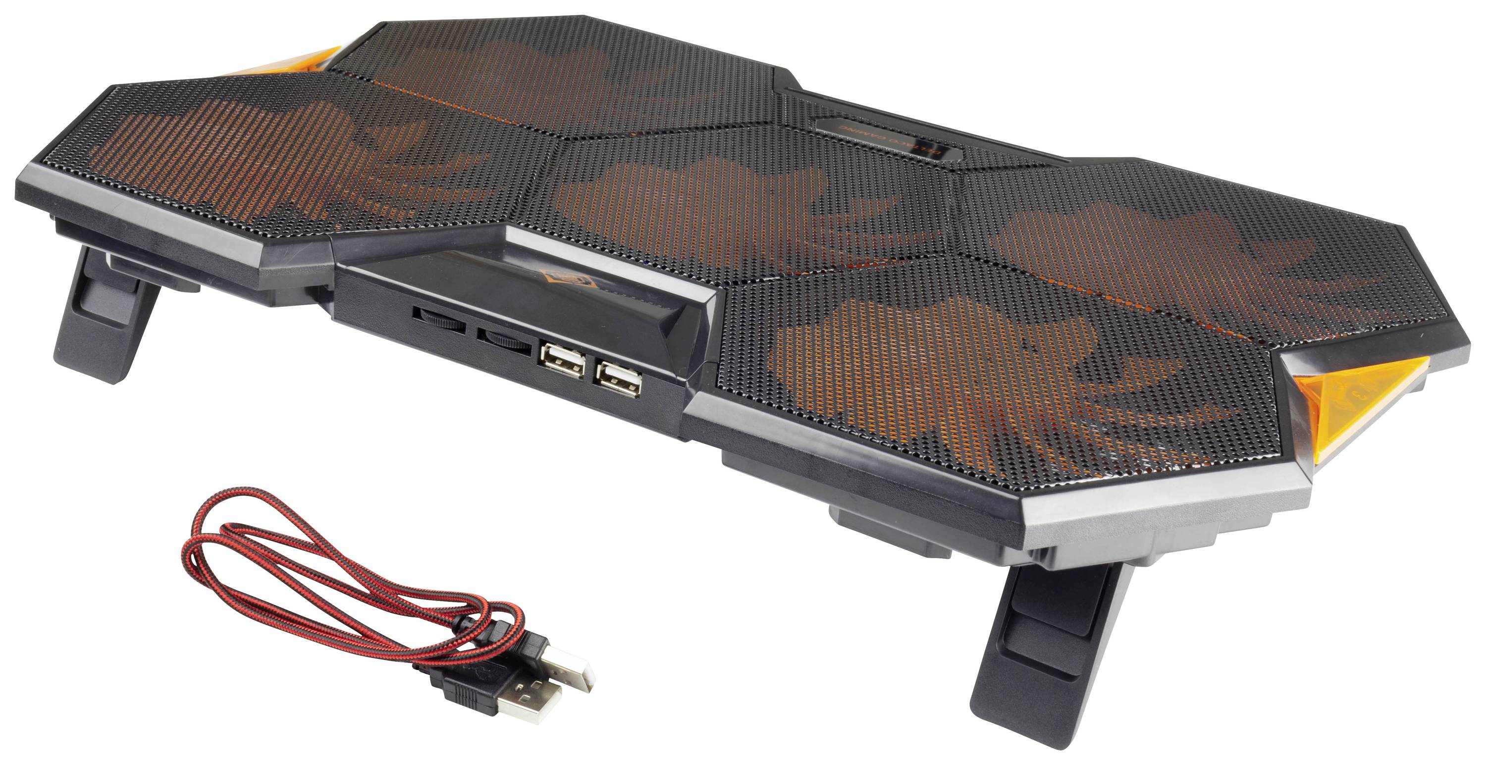 DELTACO GAMING GAM-072 Support d'ordinateur portable avec fonction refroidissante