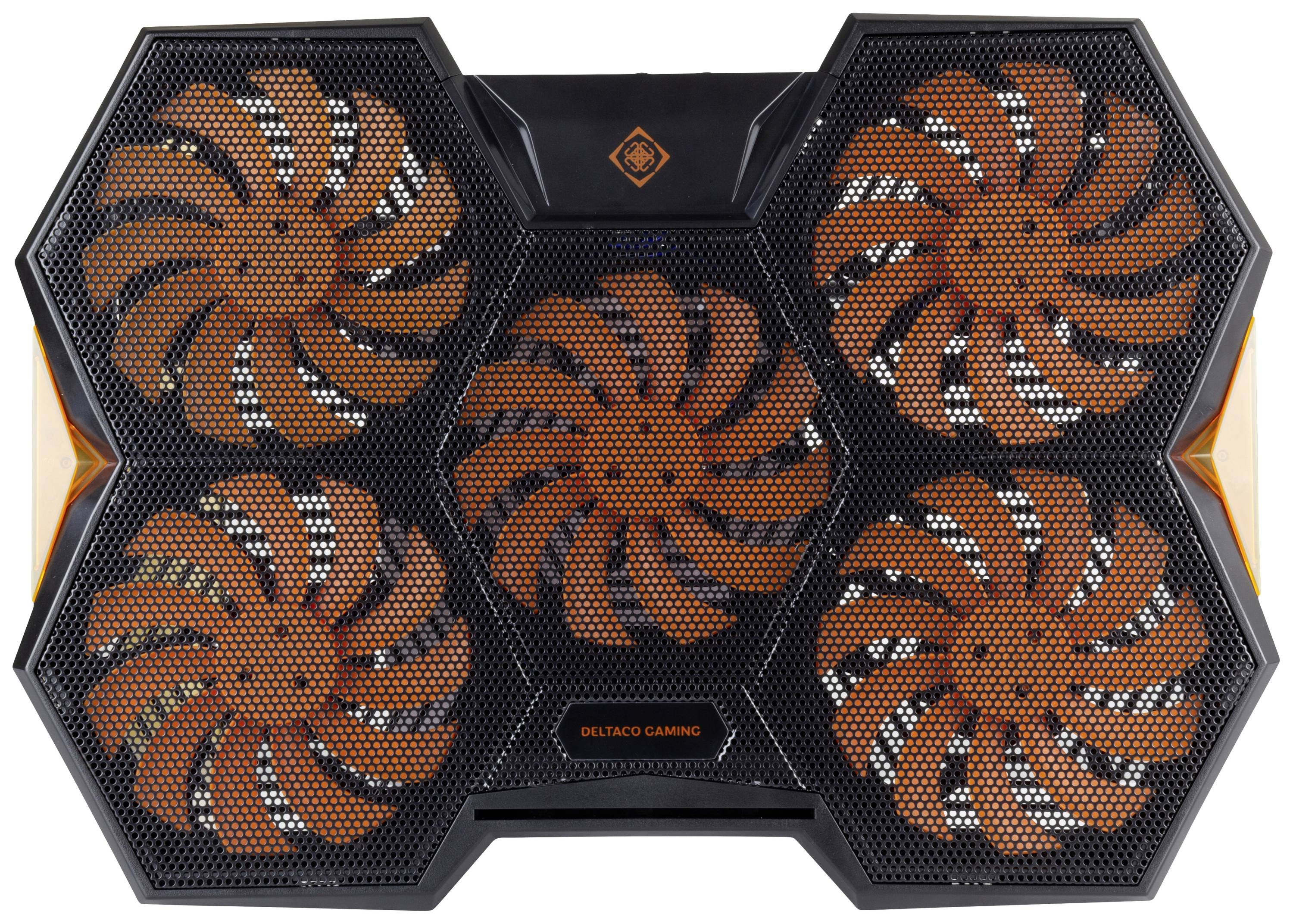 DELTACO GAMING GAM-072 Support d'ordinateur portable avec fonction refroidissante