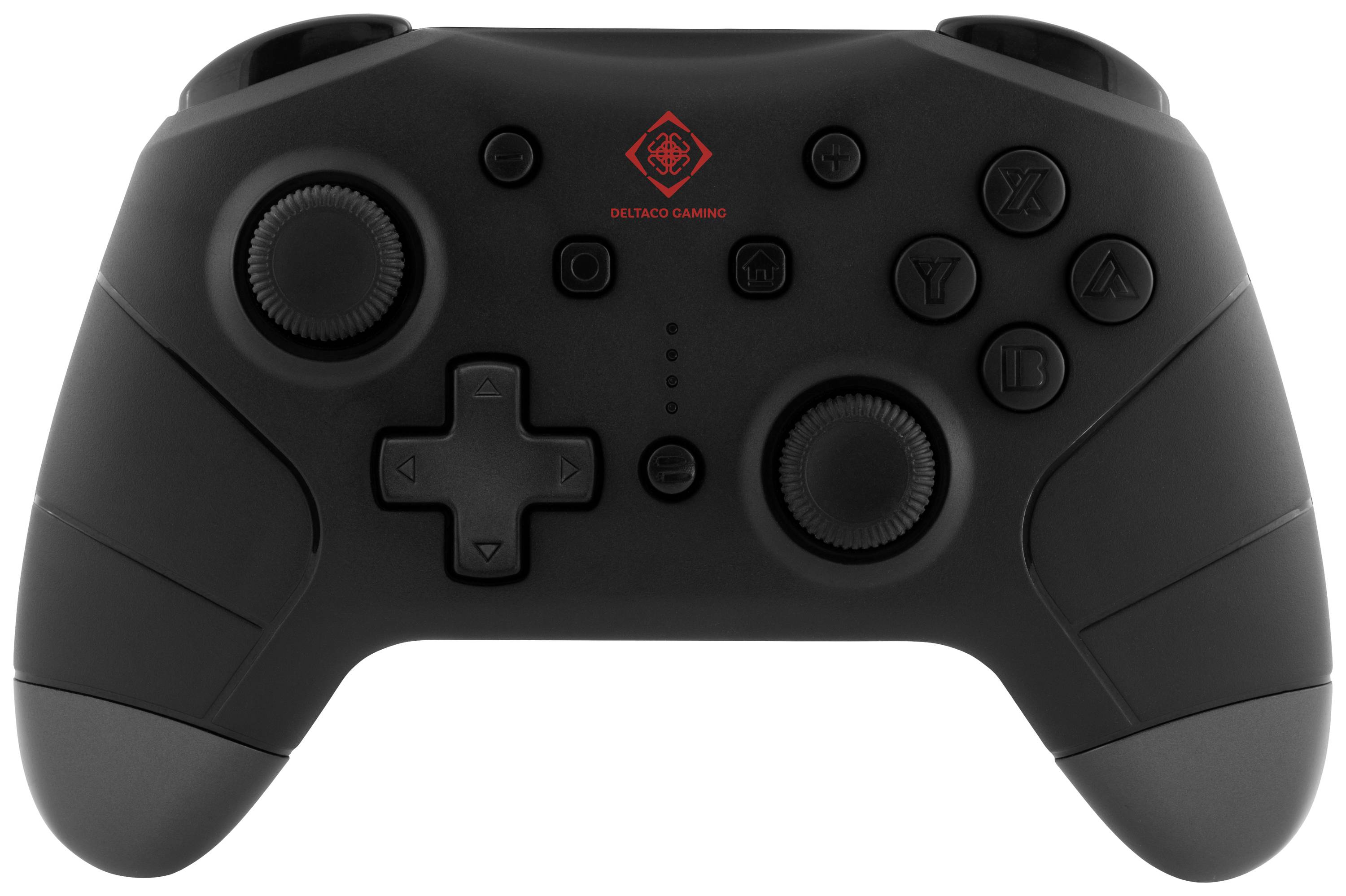DELTACO GAMING GAM-103 Manette Android, Nintendo Switch noir