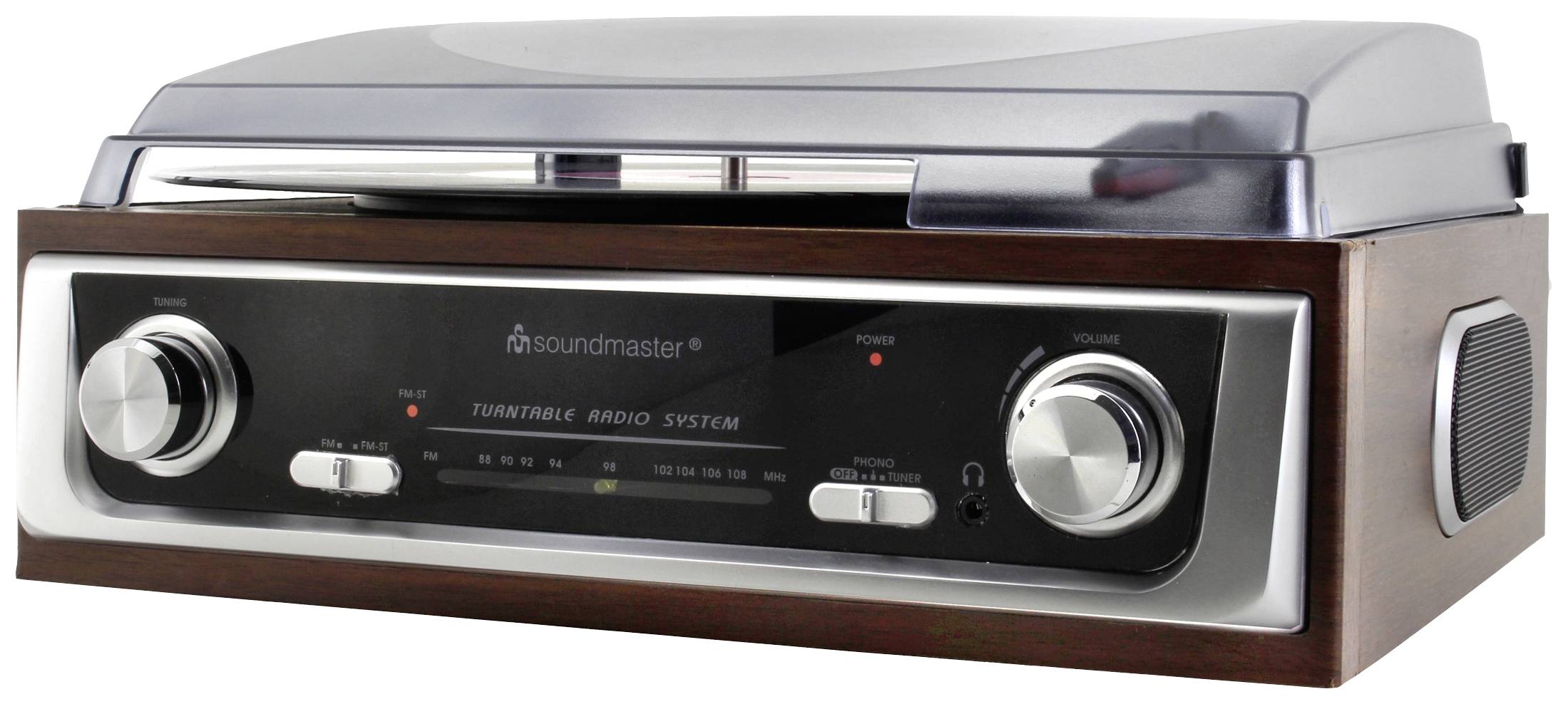 soundmaster PL196H Platine marron