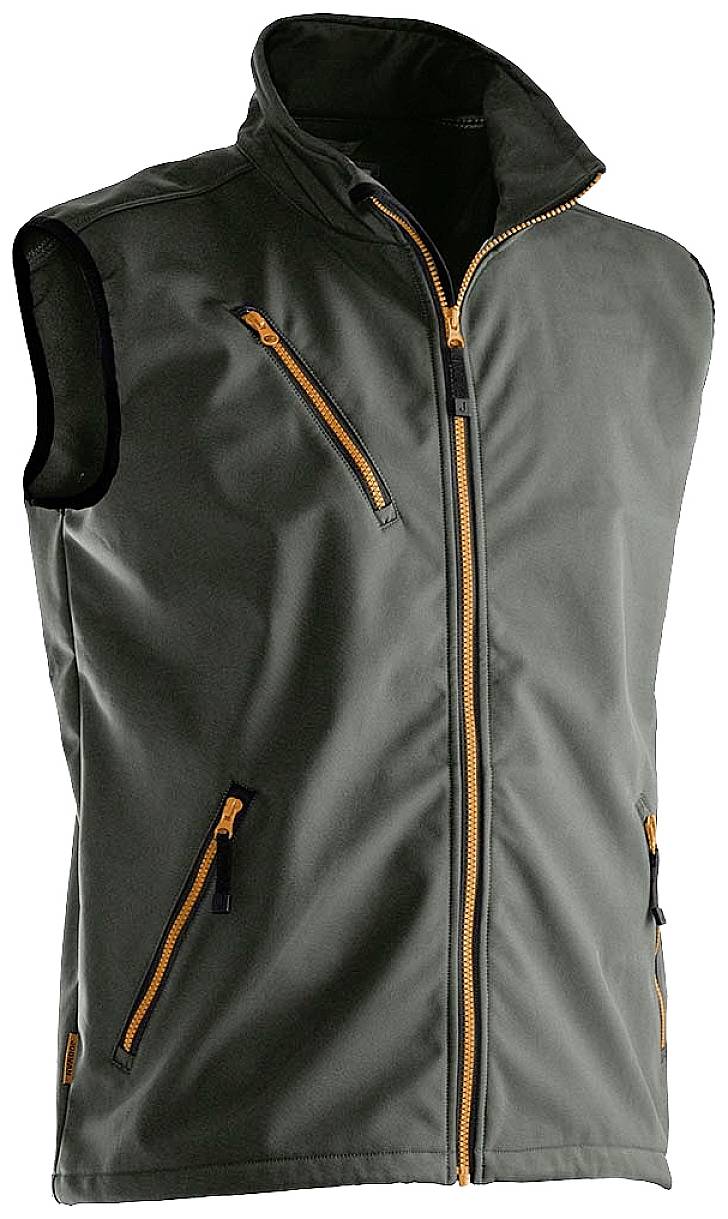 Jobman J7502-dunkelgrau-XL Jacket Light Gilet Softshell Taille du vêtement: XL gris foncé