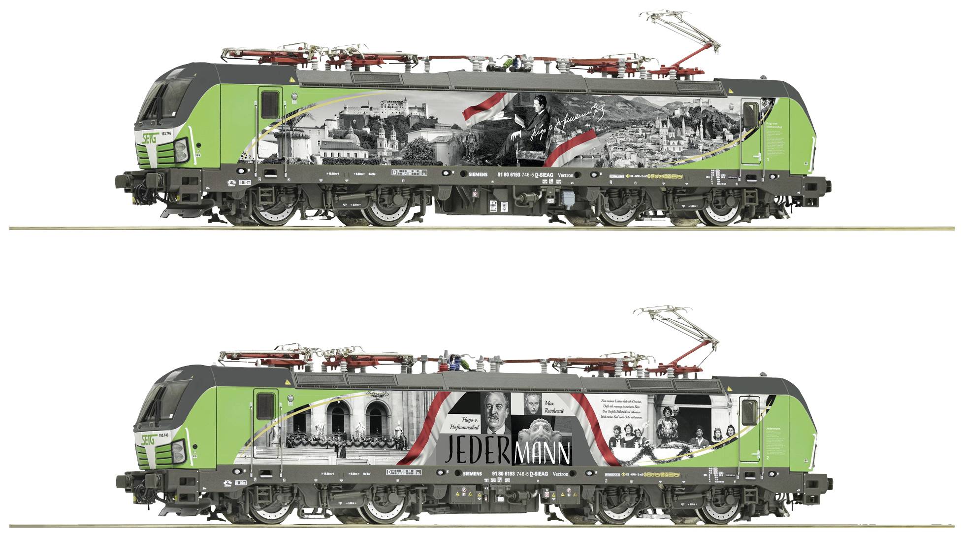 Roco 71998 Locomotive électrique H0 193 746-5 de la SETG