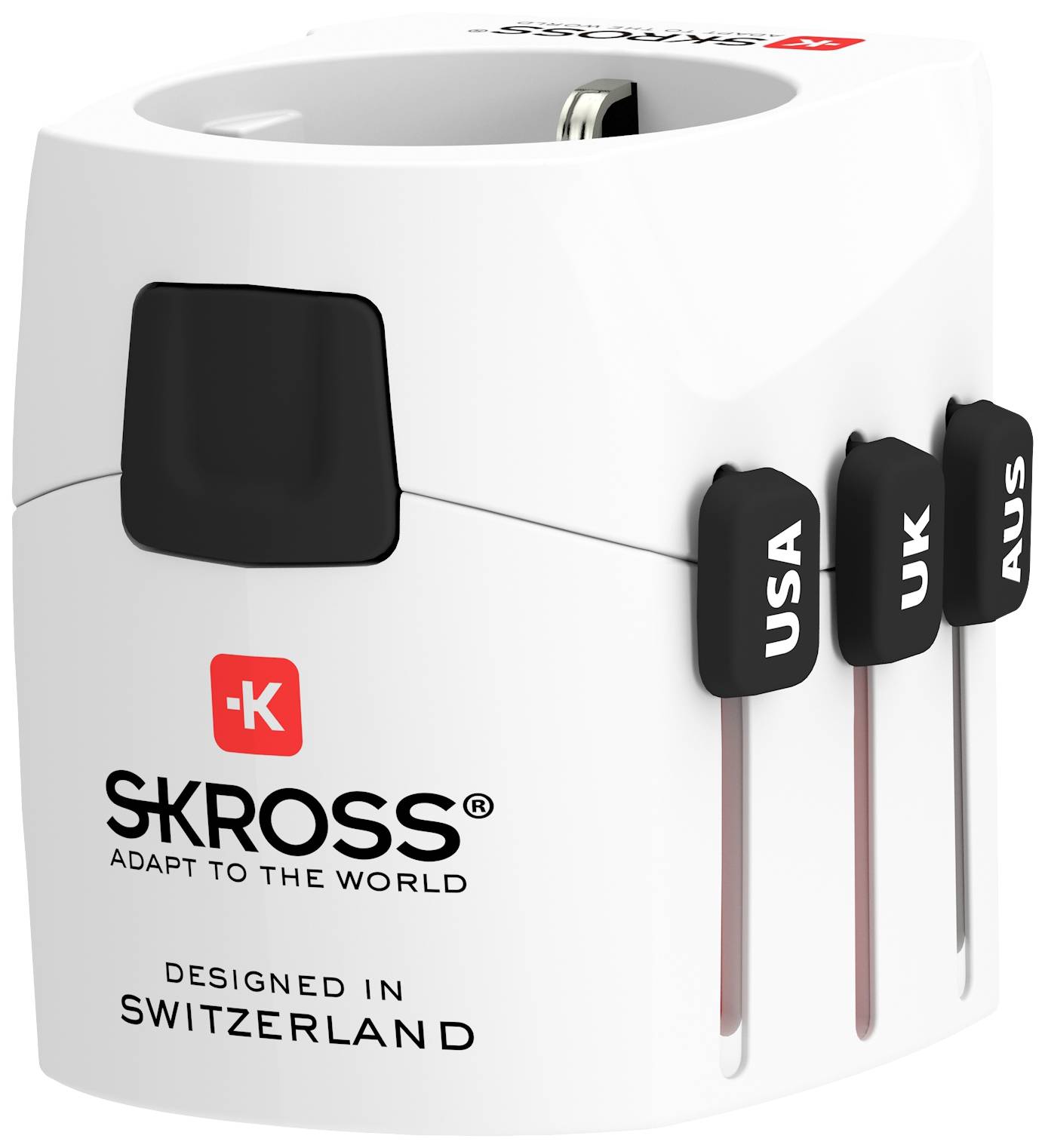 Skross 1103165 Adaptateur de voyage Pro Light World