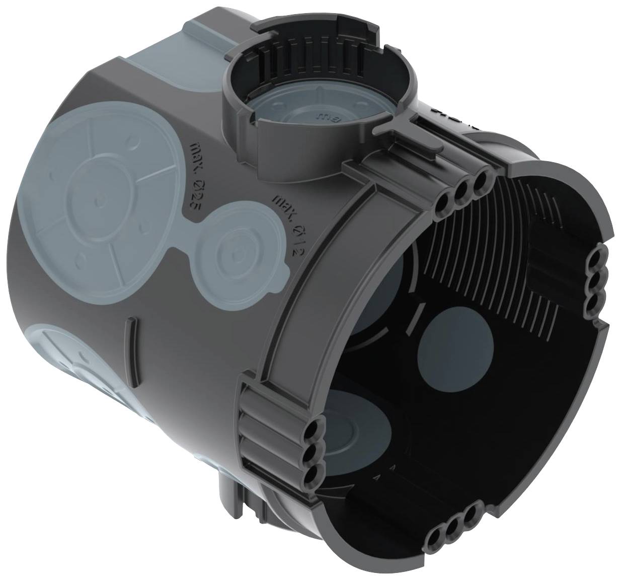 OBO Bettermann 2003708 Boîte de raccordement/montage coupe-vent (Ø x P) 60 mm x 66 mm 25 pc(s)