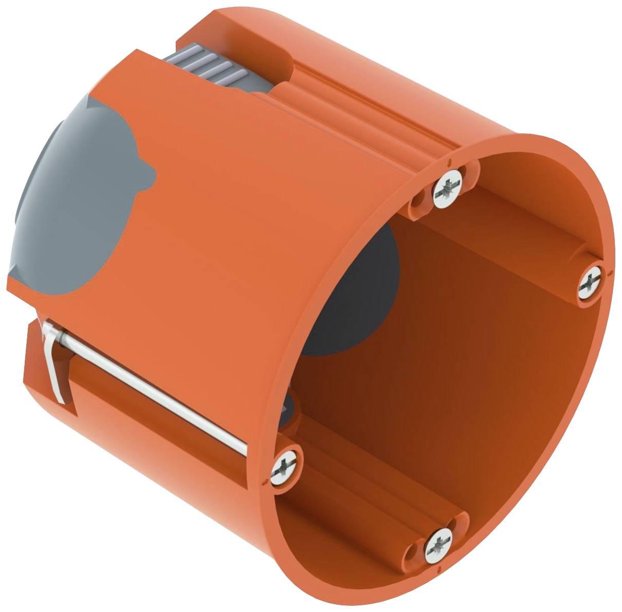 OBO Bettermann 2003808 Boîte de raccordement/montage pour cloison creuse coupe-vent (Ø x P) 68 mm x 61 mm 25 pc(s)