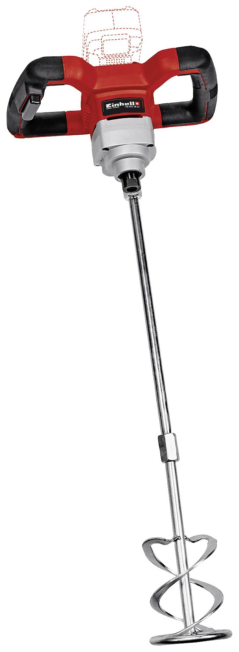 Einhell Power X-Change TE-MX 18 Li - Solo 4258760 Malaxeur à peinture et à mortier