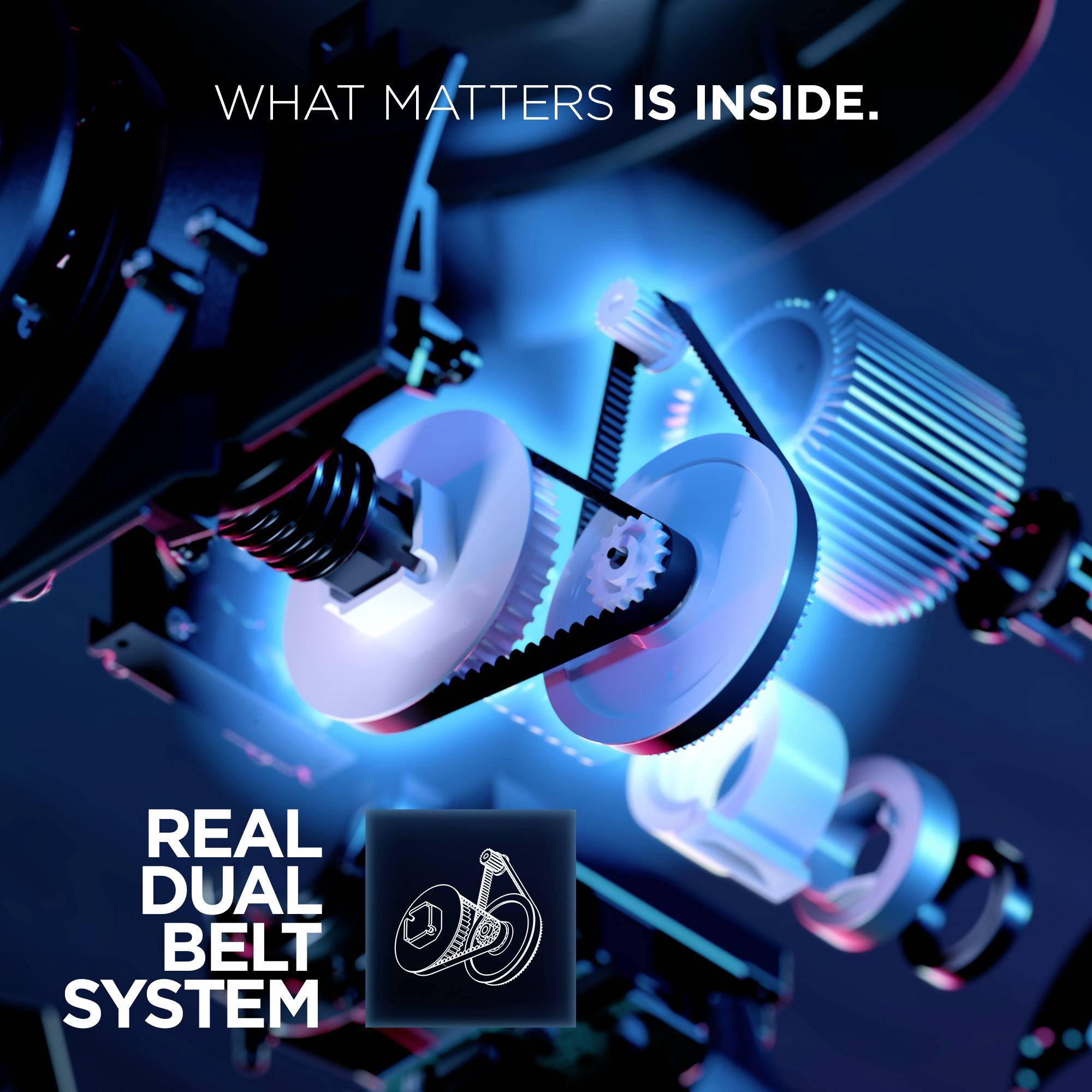 Thrustmaster T300 Racing Wheel Servo Base Support pour volant PC, PlayStation 5, PlayStation 4 noir