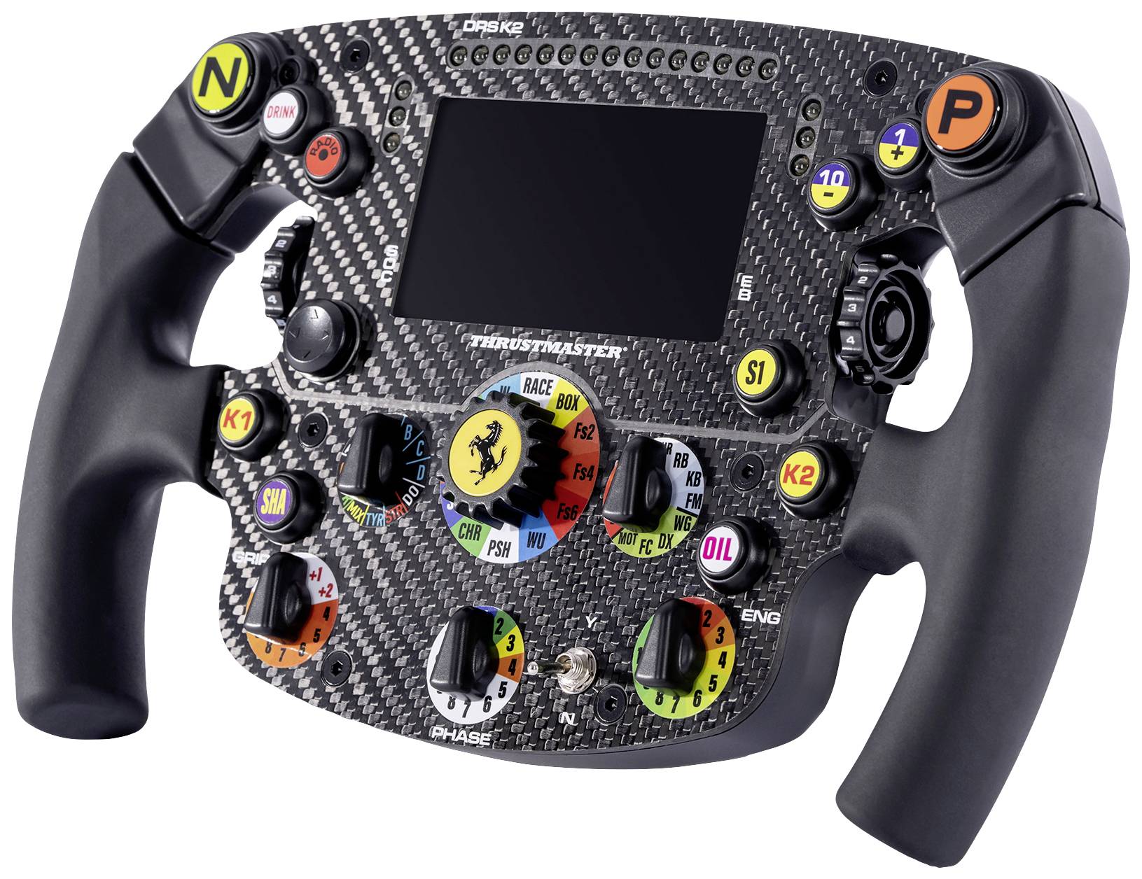 Thrustmaster Formula Wheel Add-On Ferrari SF1000 Edition Extension de volant PC, PlayStation 5, PlayStation 4 noir
