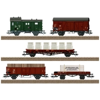 TRIX H0 24075 Set de 5 wagons de marchandises de la DR H0 TRIX H0 24075 Set de 5 wagons de marchandises de la DR H0