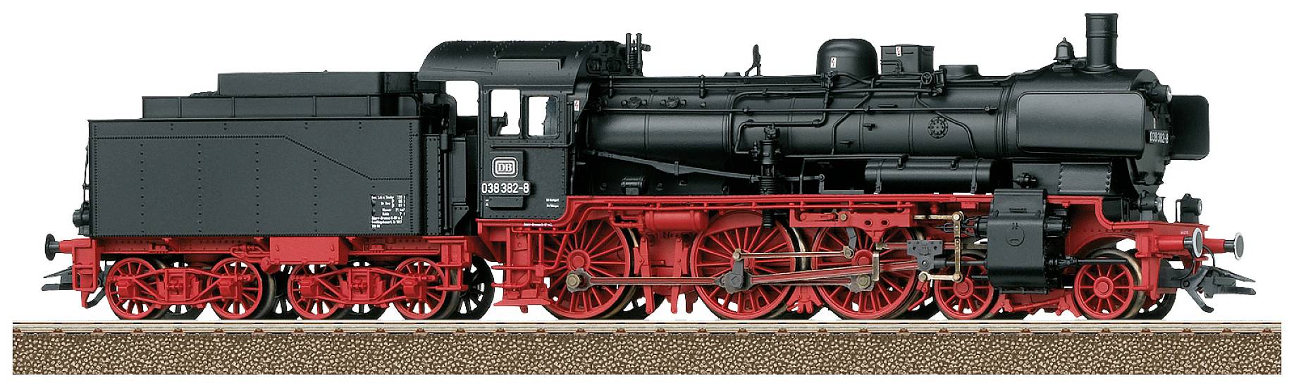 TRIX H0 22895 Locomotive à vapeur H0 BR 038 de la DB