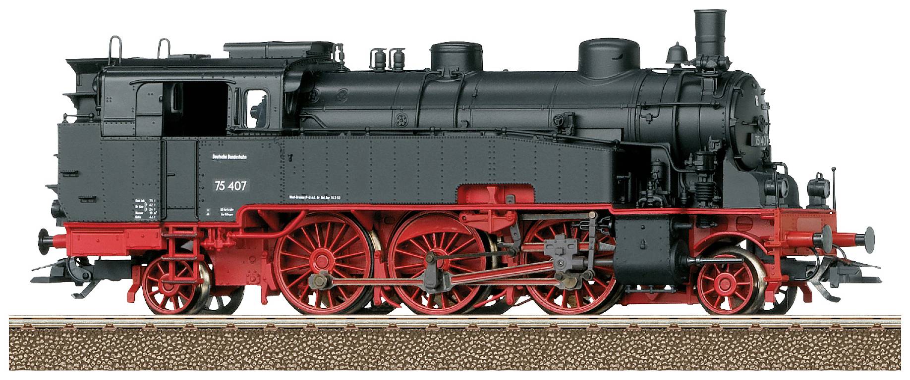 TRIX H0 22794 Locomotive Tenderlok BR 75.4 de la DB