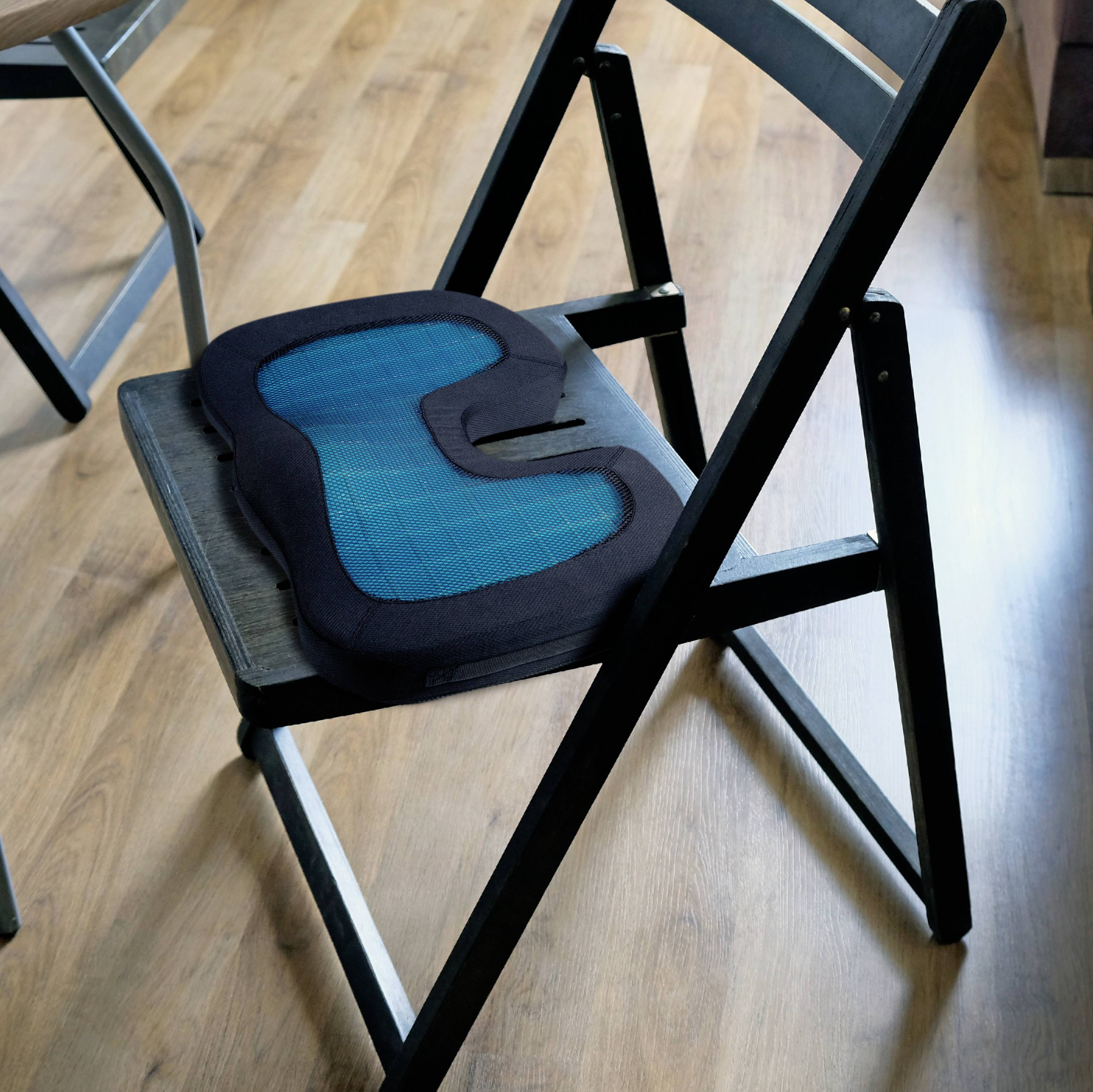 Lifenaxx LX-014 Coussin de massage noir/bleu