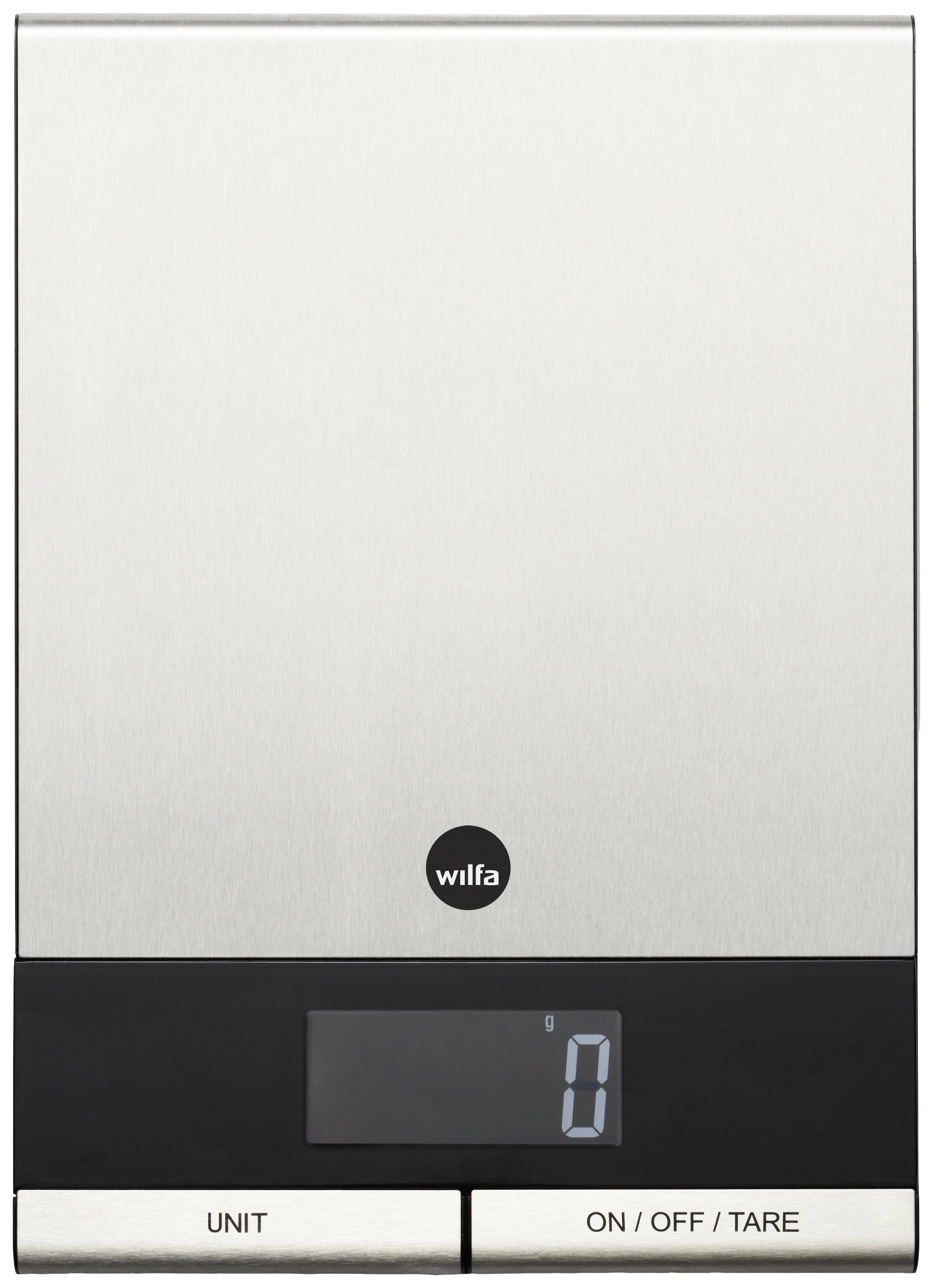 Wilfa KW-4 Balance de cuisine numérique Plage de pesée (max.)=5 kg argent 220 x 158 x 37