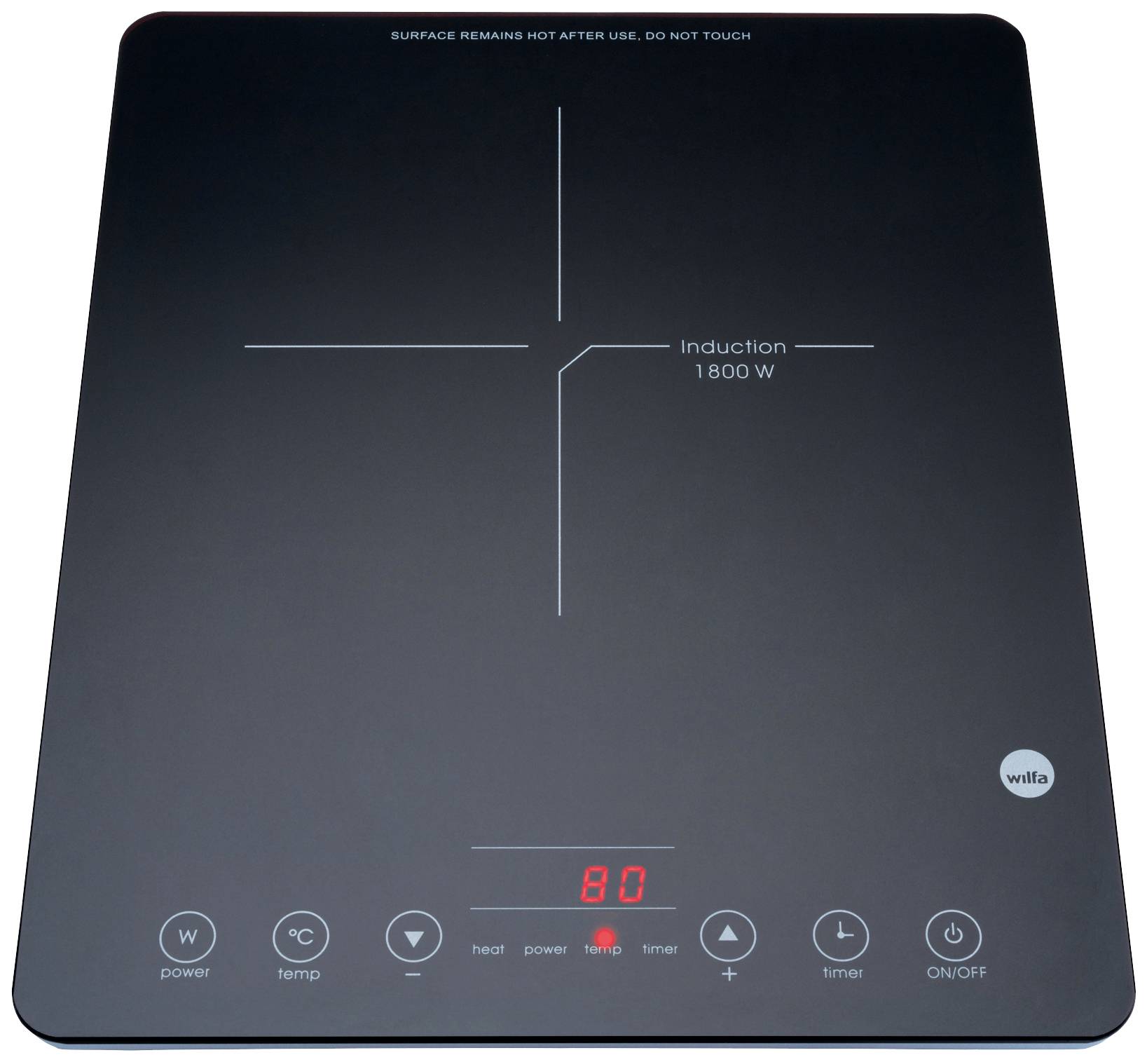 Wilfa ICP-1800B 603831 Plaque à induction