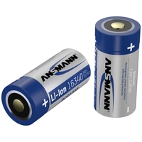 Ansmann Pile rechargeable spéciale 16340 Li-Ion 3.6 V 850 mAh 1 pc(s) Ansmann Pile rechargeable spéciale 16340 Li-Ion 3.6 V 850 mAh 1 pc(s)