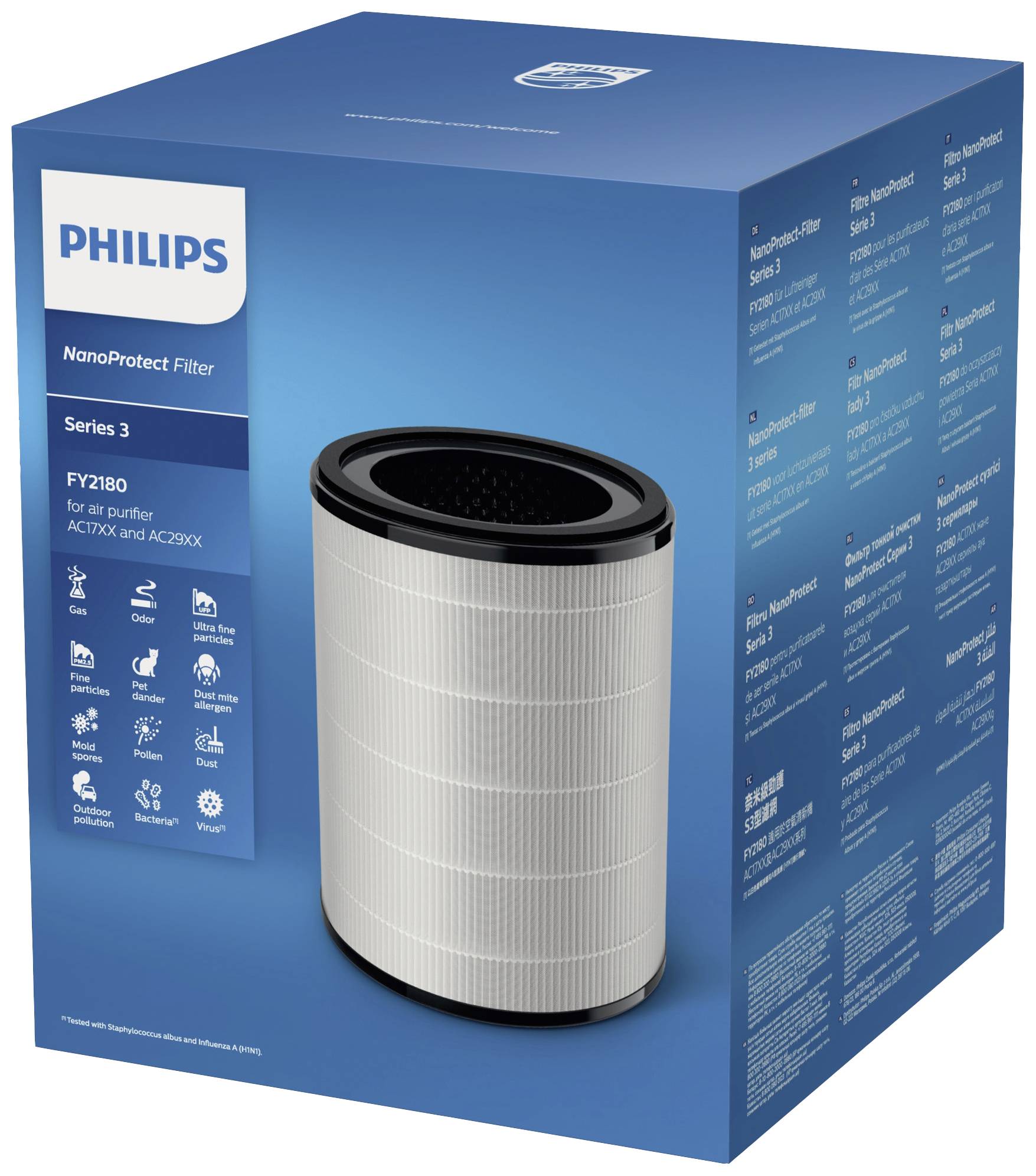 Philips FY2180/30 Nano Protect Filtre de rechange