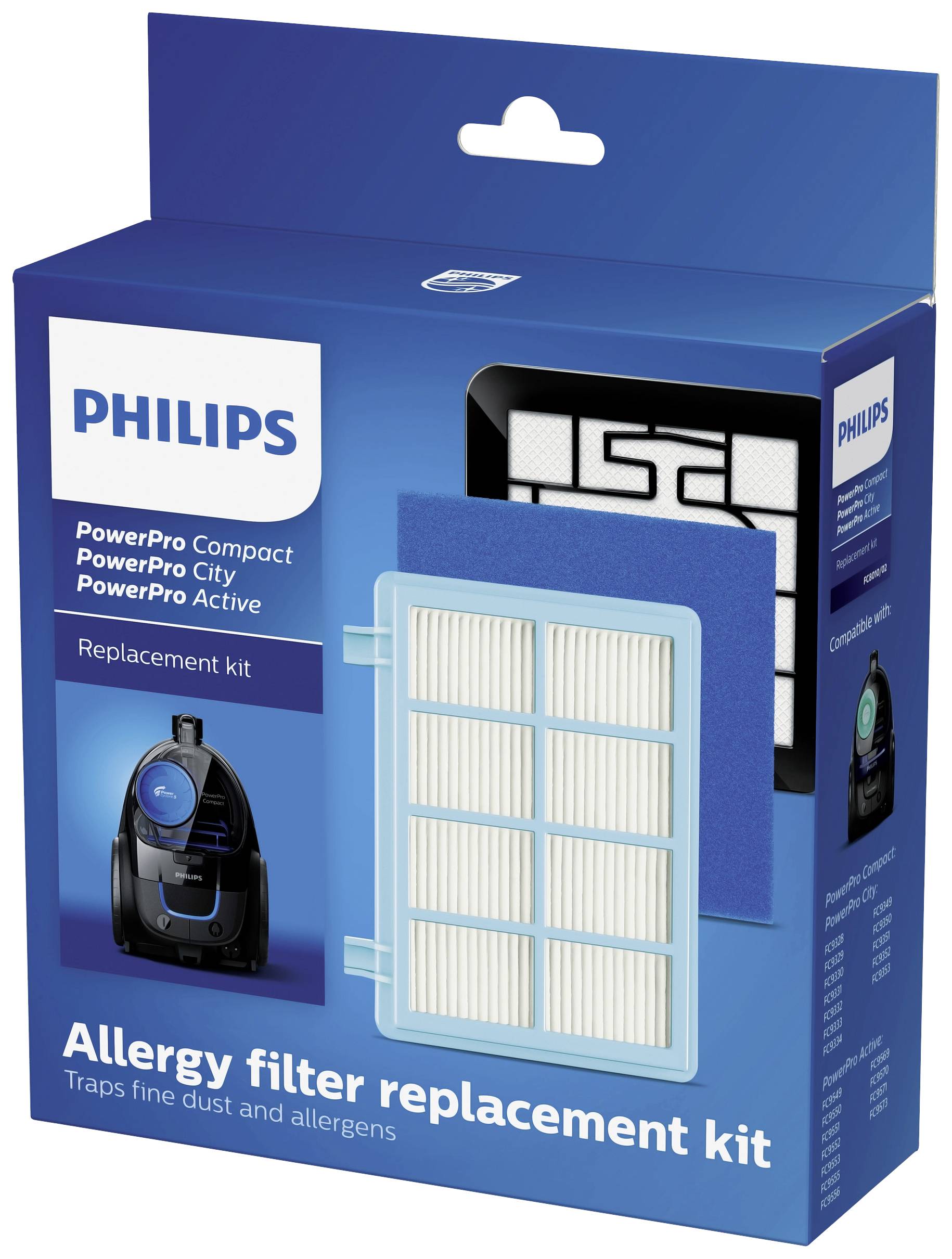 Philips PowerPro Compact und Active Kit de remplacement de filtre 1 pc(s)